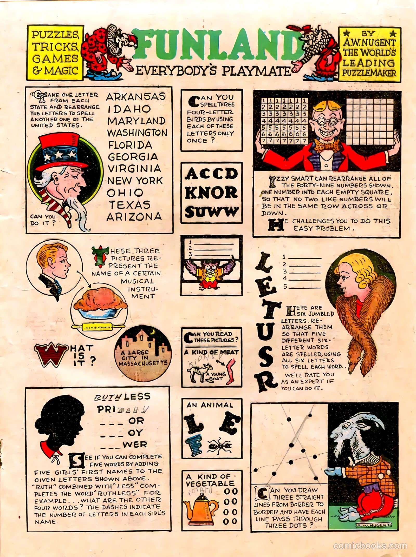 Famous Funnies #56 — page 29 of 64