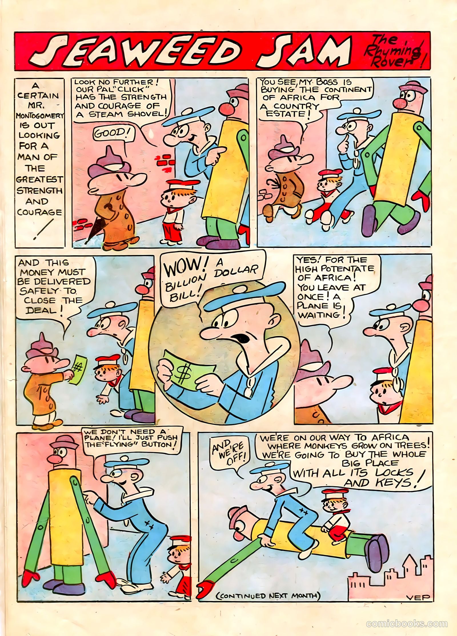 Famous Funnies #56 — page 38 of 64
