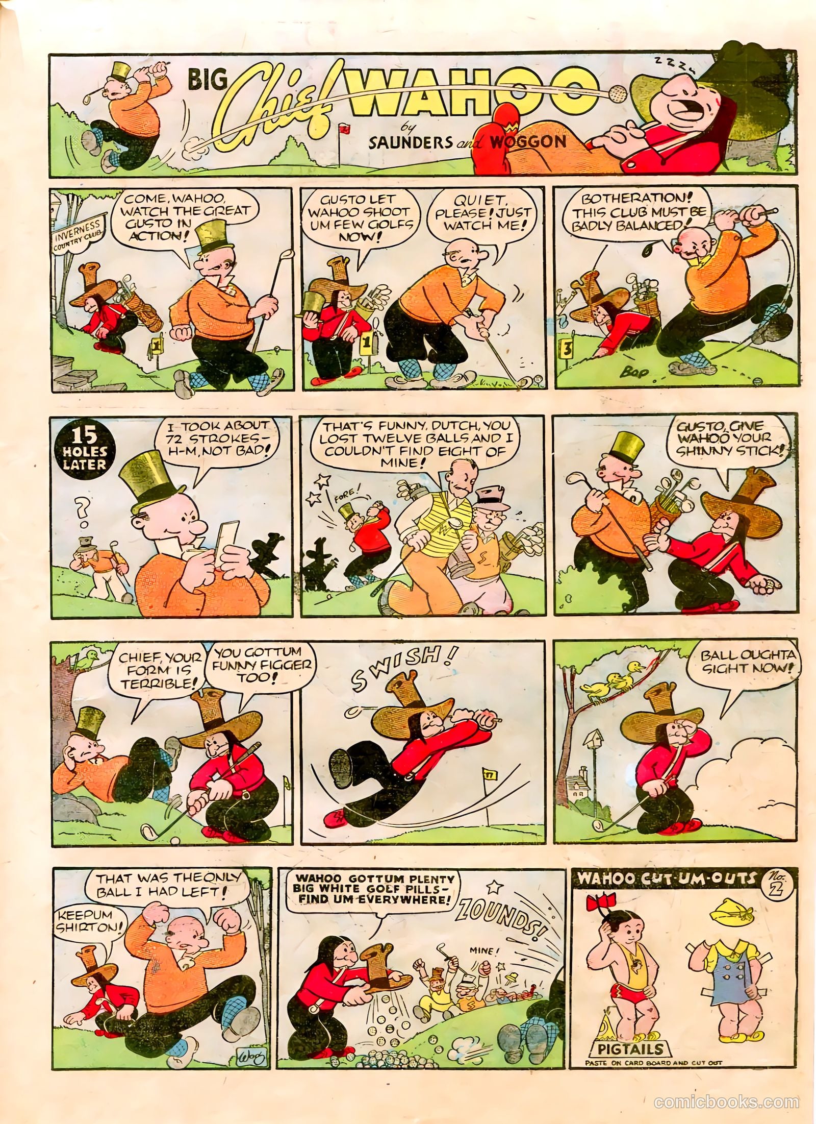 Famous Funnies #56 — page 39 of 64