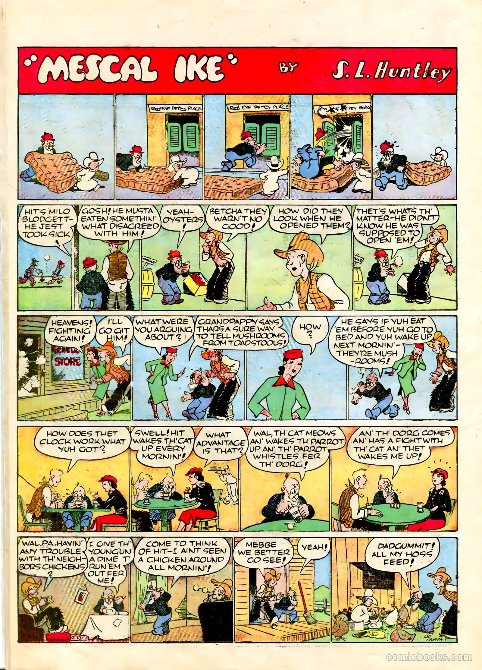 Famous Funnies #56 — page 46 of 64