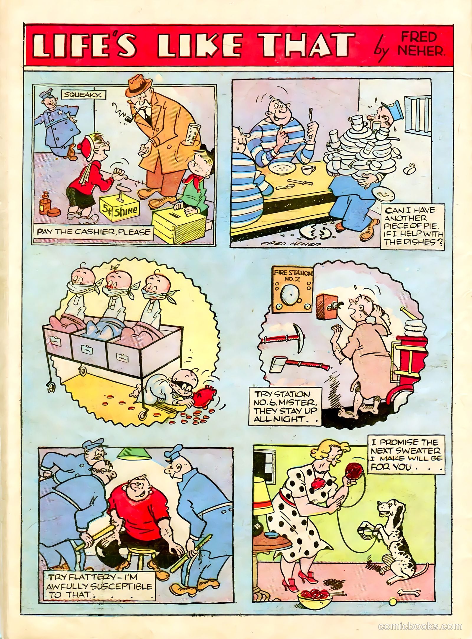 Famous Funnies #56 — page 54 of 64