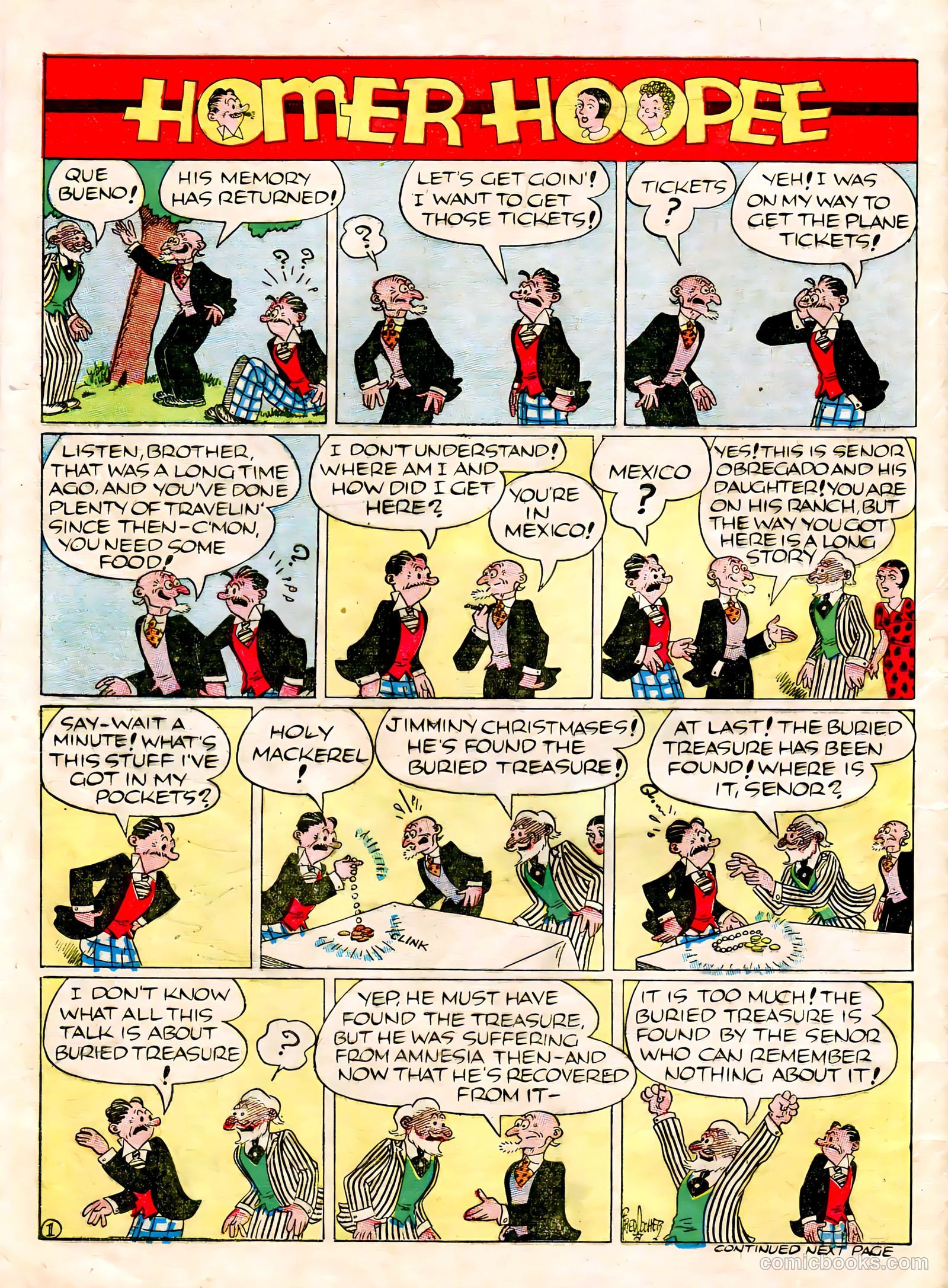 Famous Funnies #56 — page 58 of 64