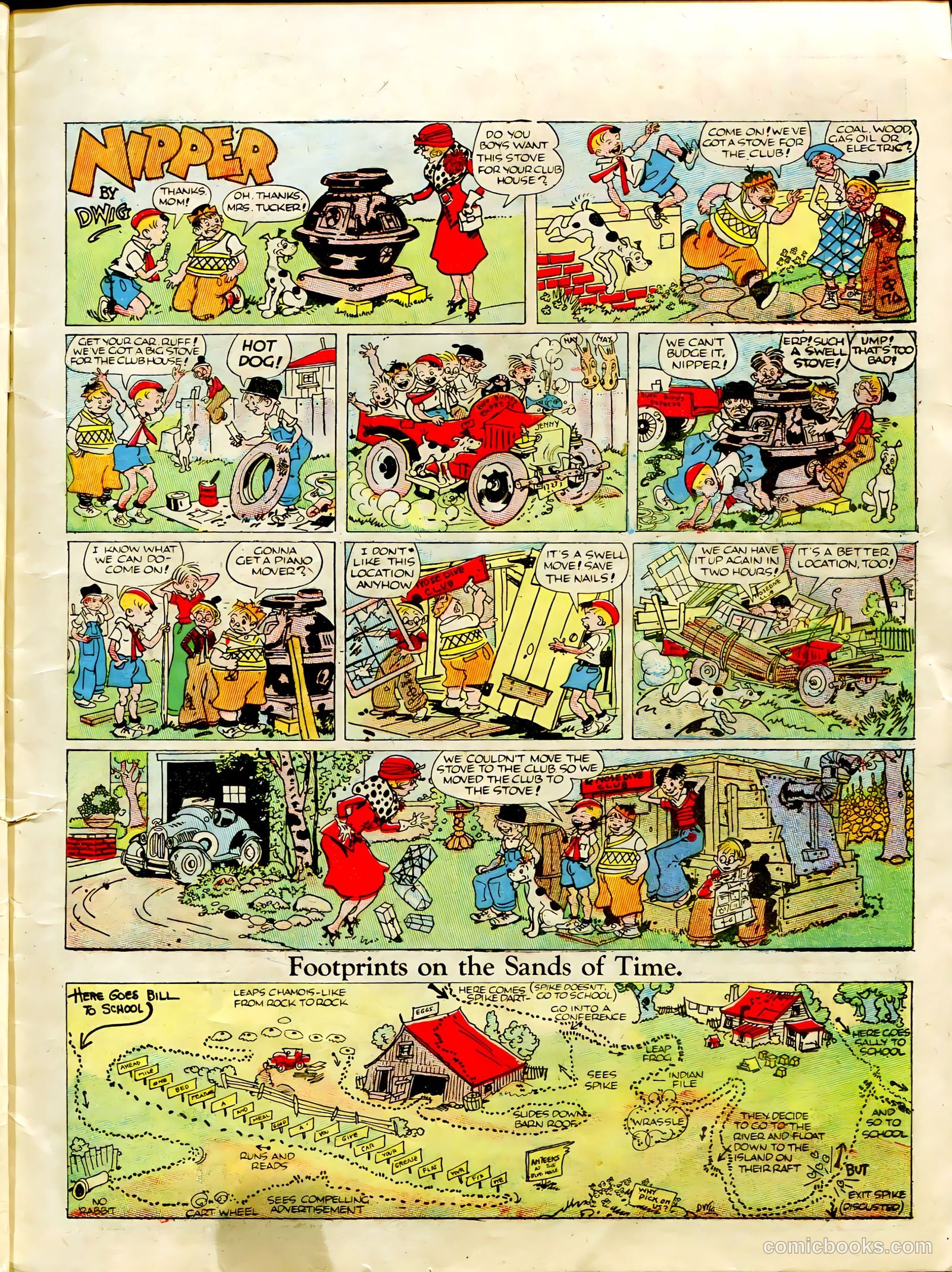 Famous Funnies #57 — page 3 of 55