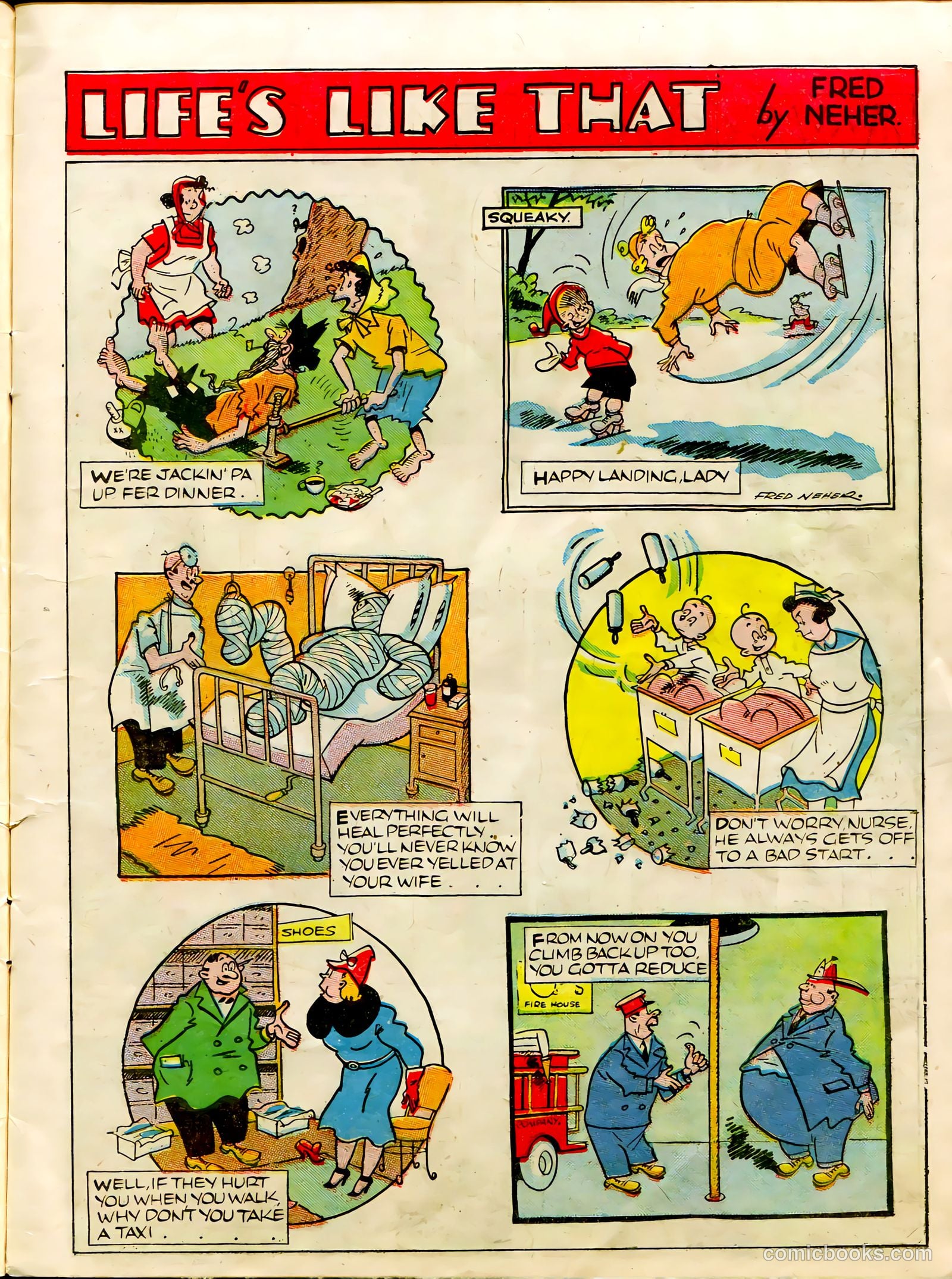 Famous Funnies #57 — page 9 of 55