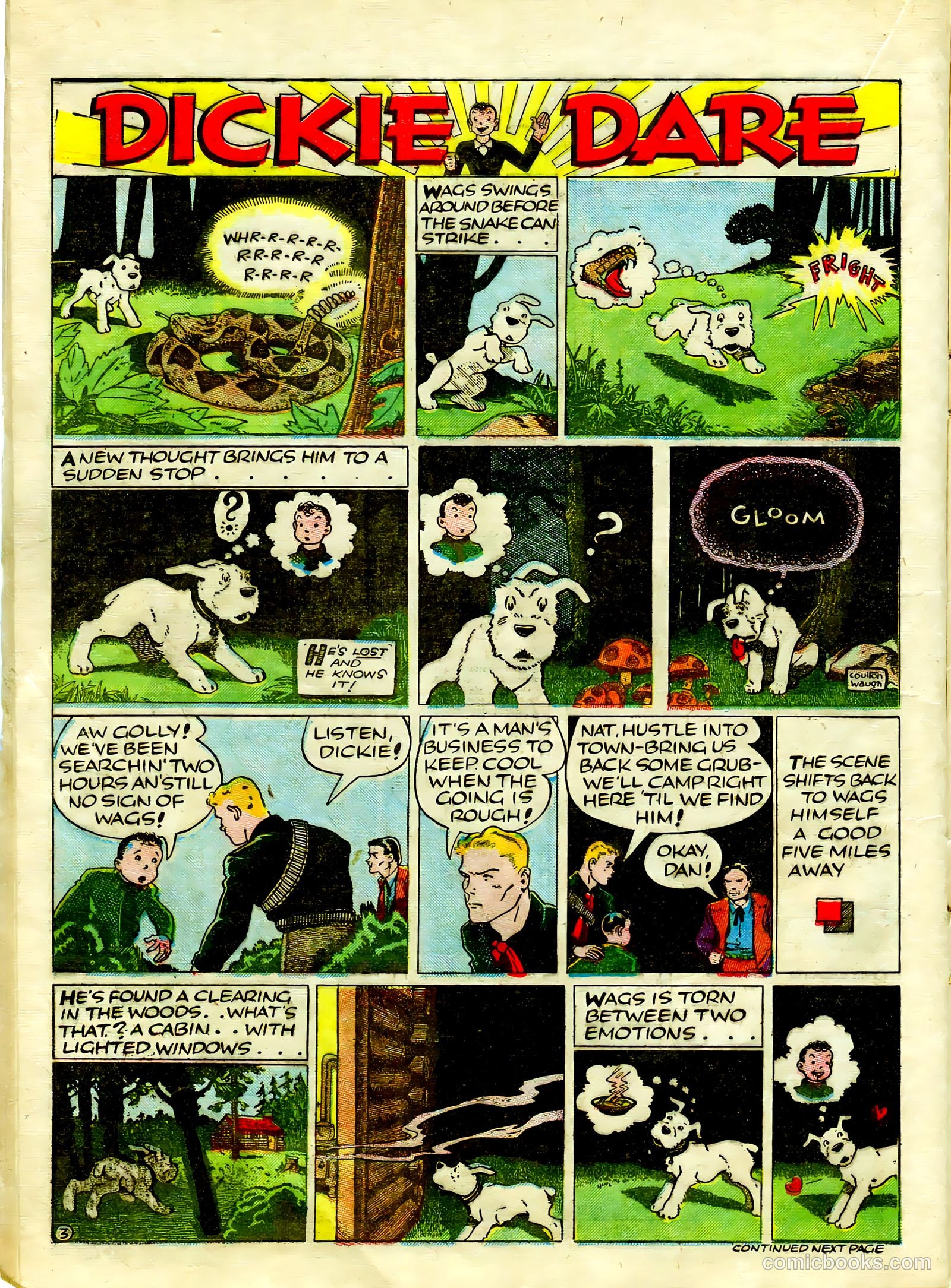 Famous Funnies #57 — page 16 of 55