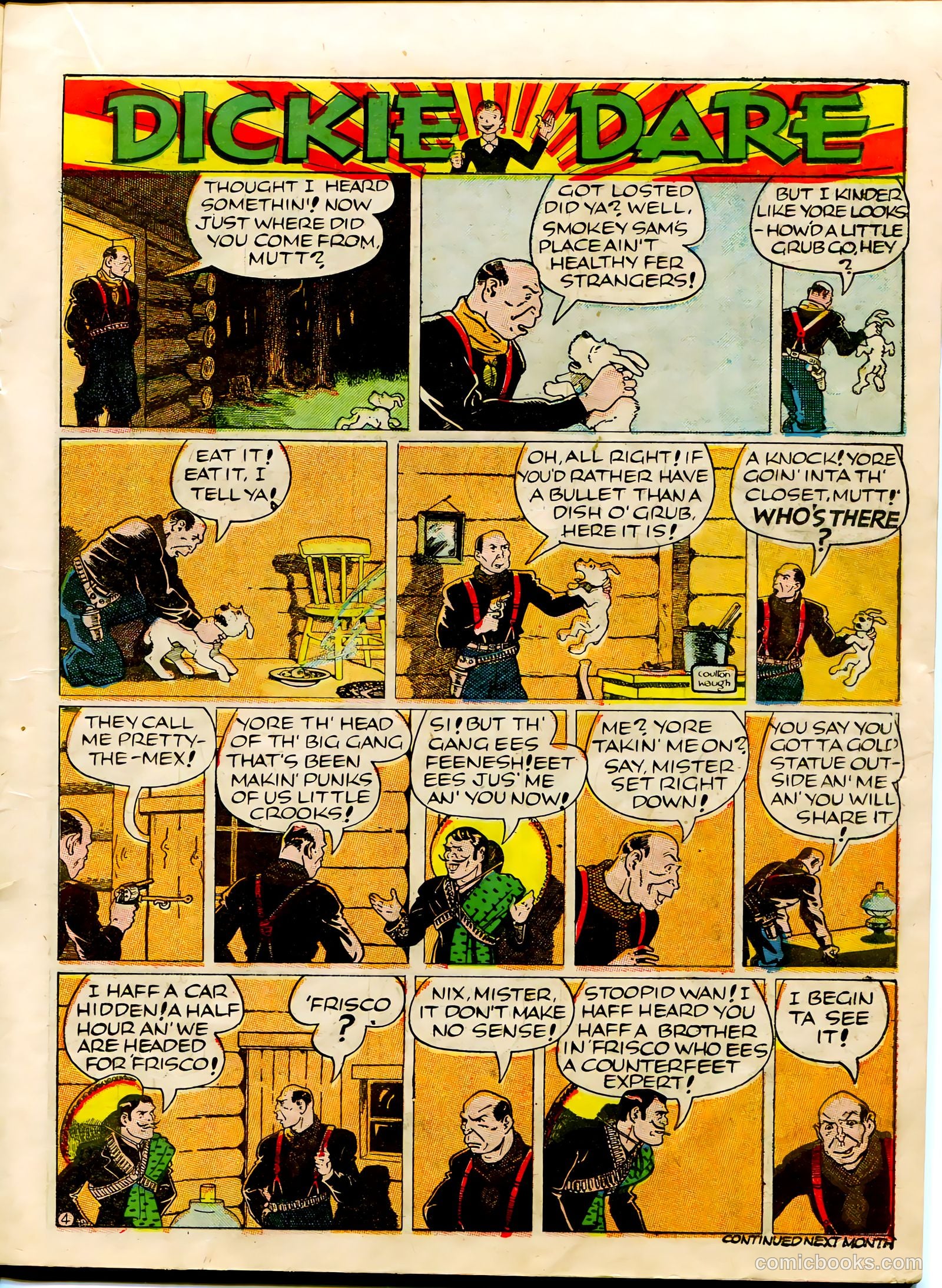 Famous Funnies #57 — page 17 of 55