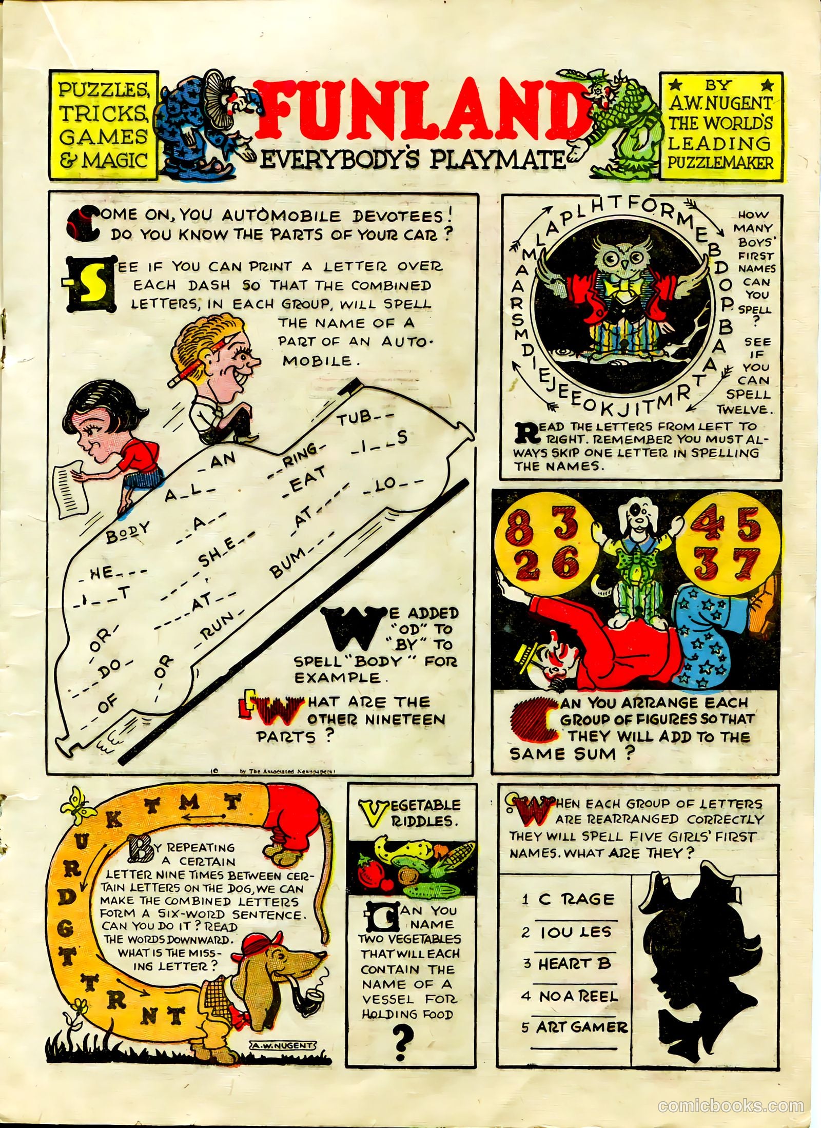 Famous Funnies #57 — page 21 of 55