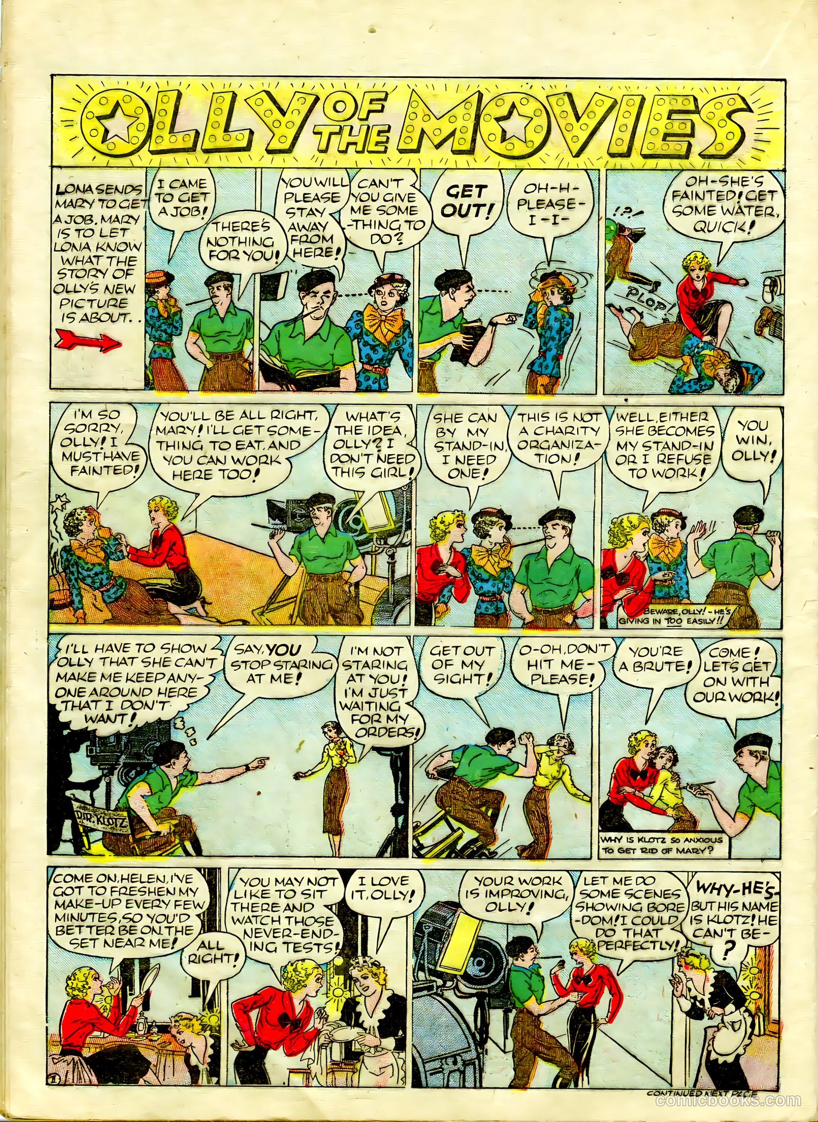 Famous Funnies #57 — page 31 of 55