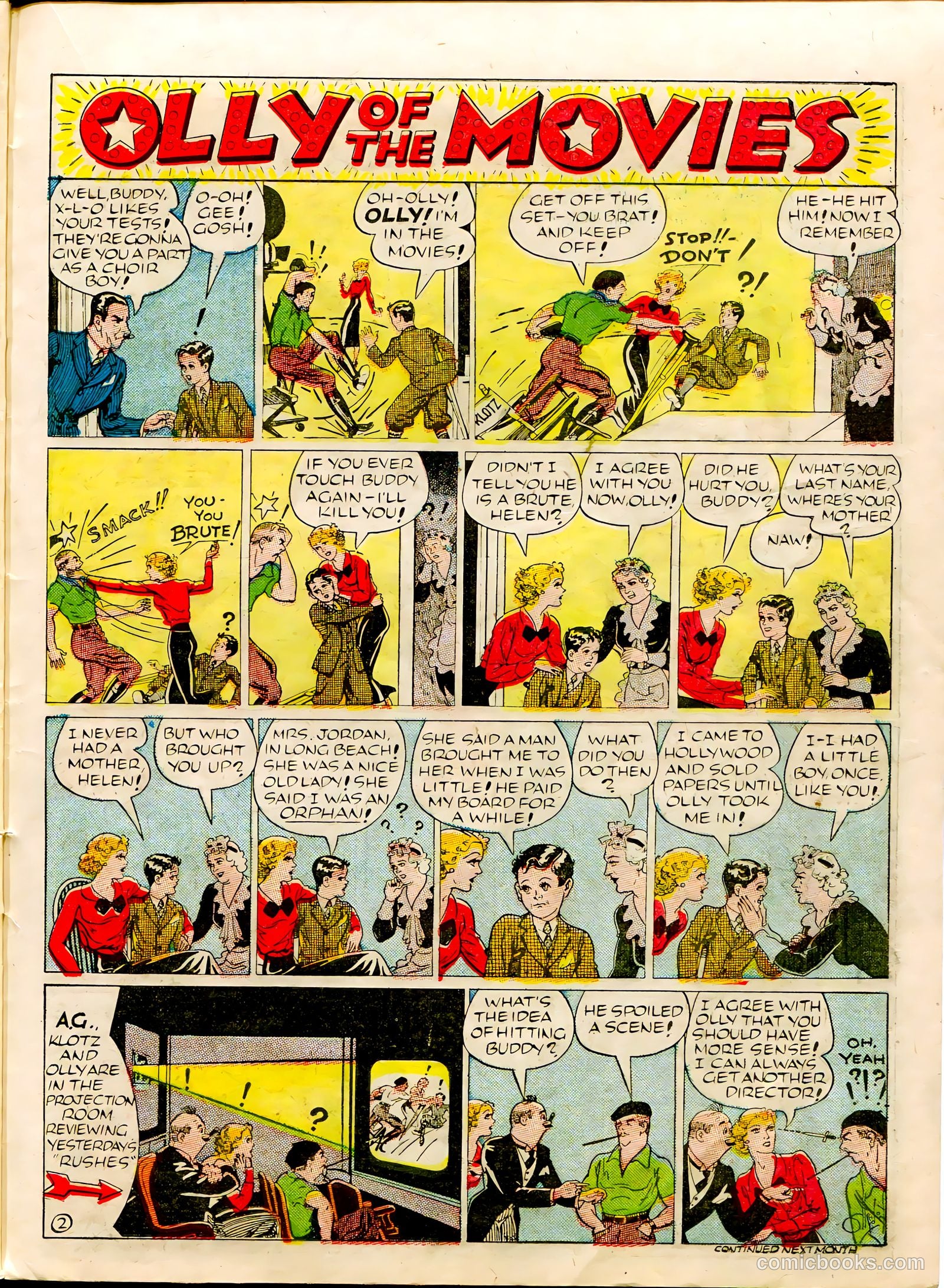Famous Funnies #57 — page 32 of 55