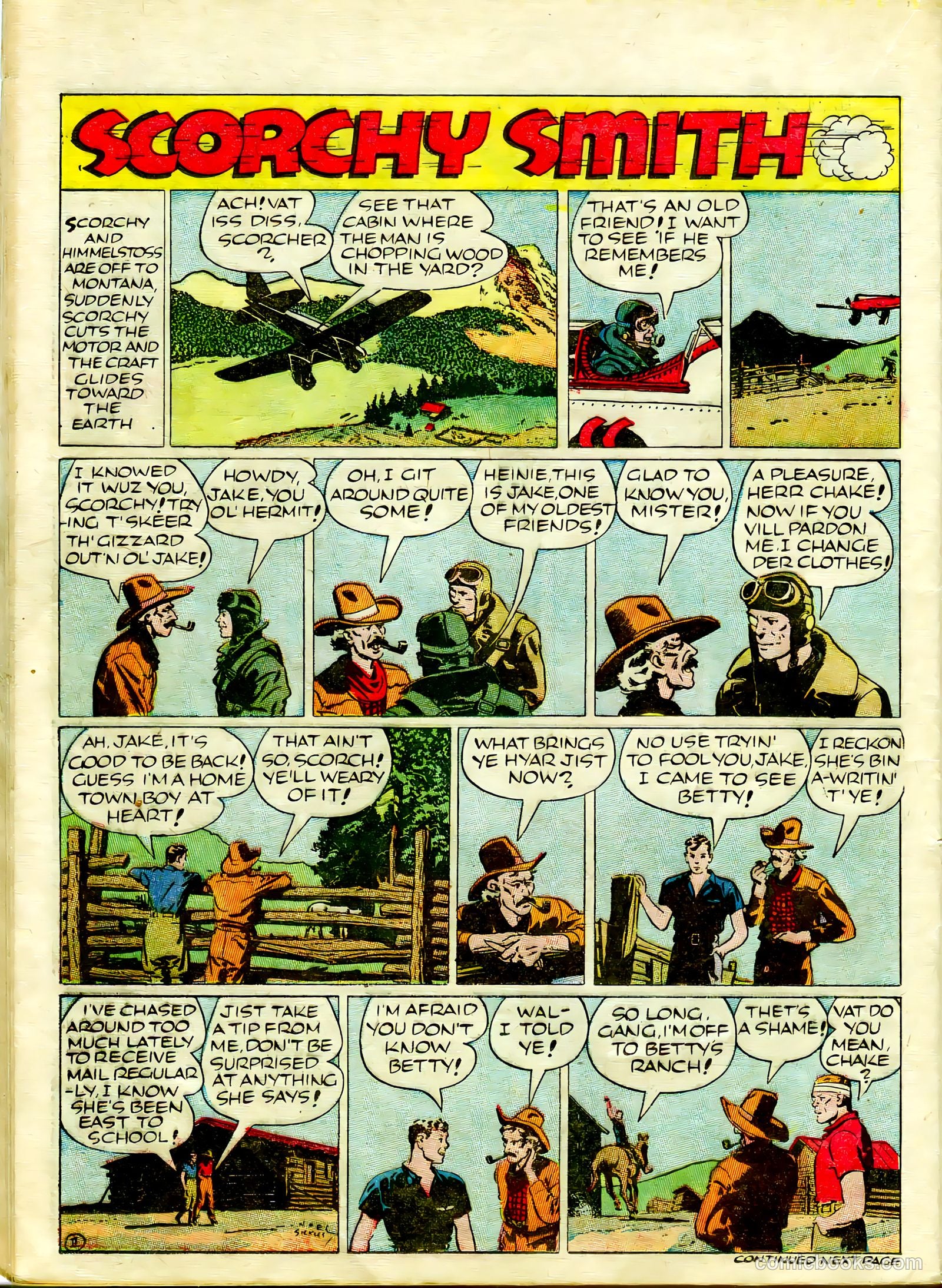 Famous Funnies #57 — page 33 of 55