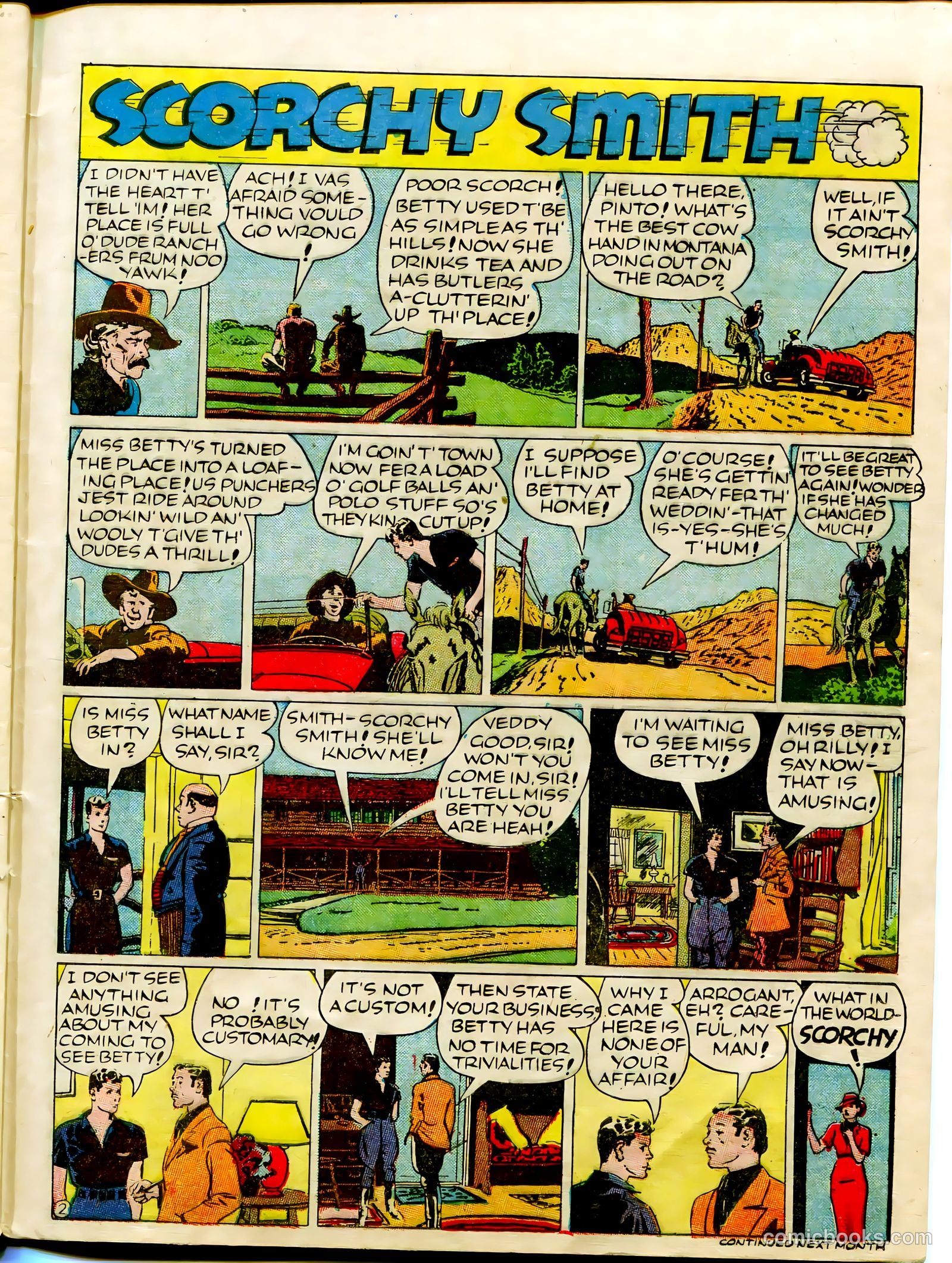 Famous Funnies #57 — page 34 of 55