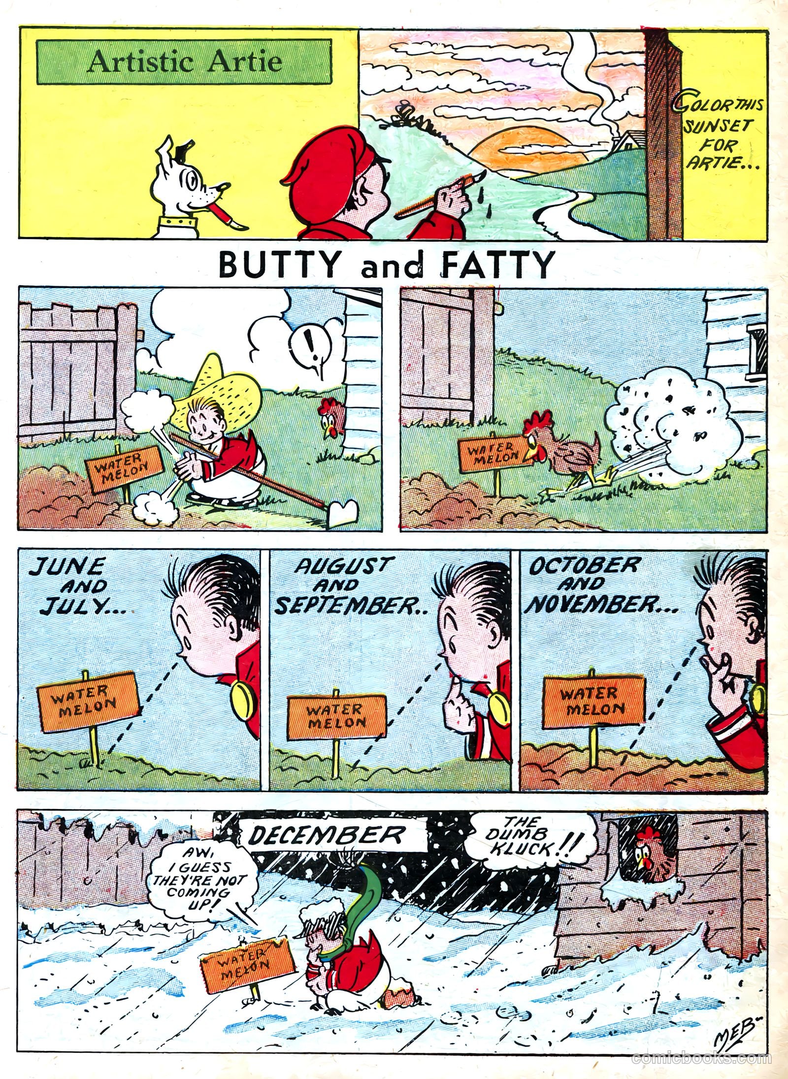 Famous Funnies #58 — page 5 of 64