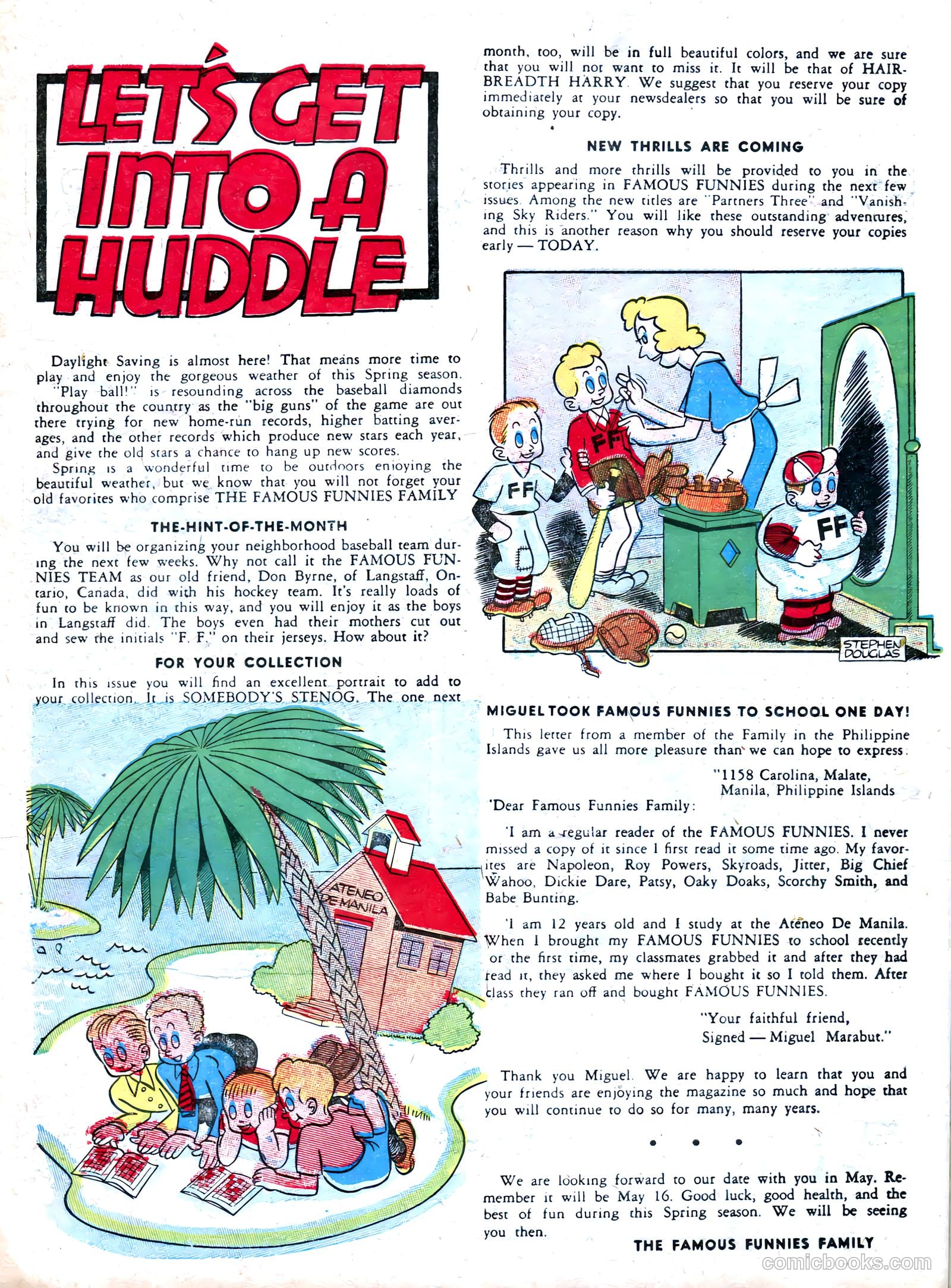 Famous Funnies #58 — page 10 of 64