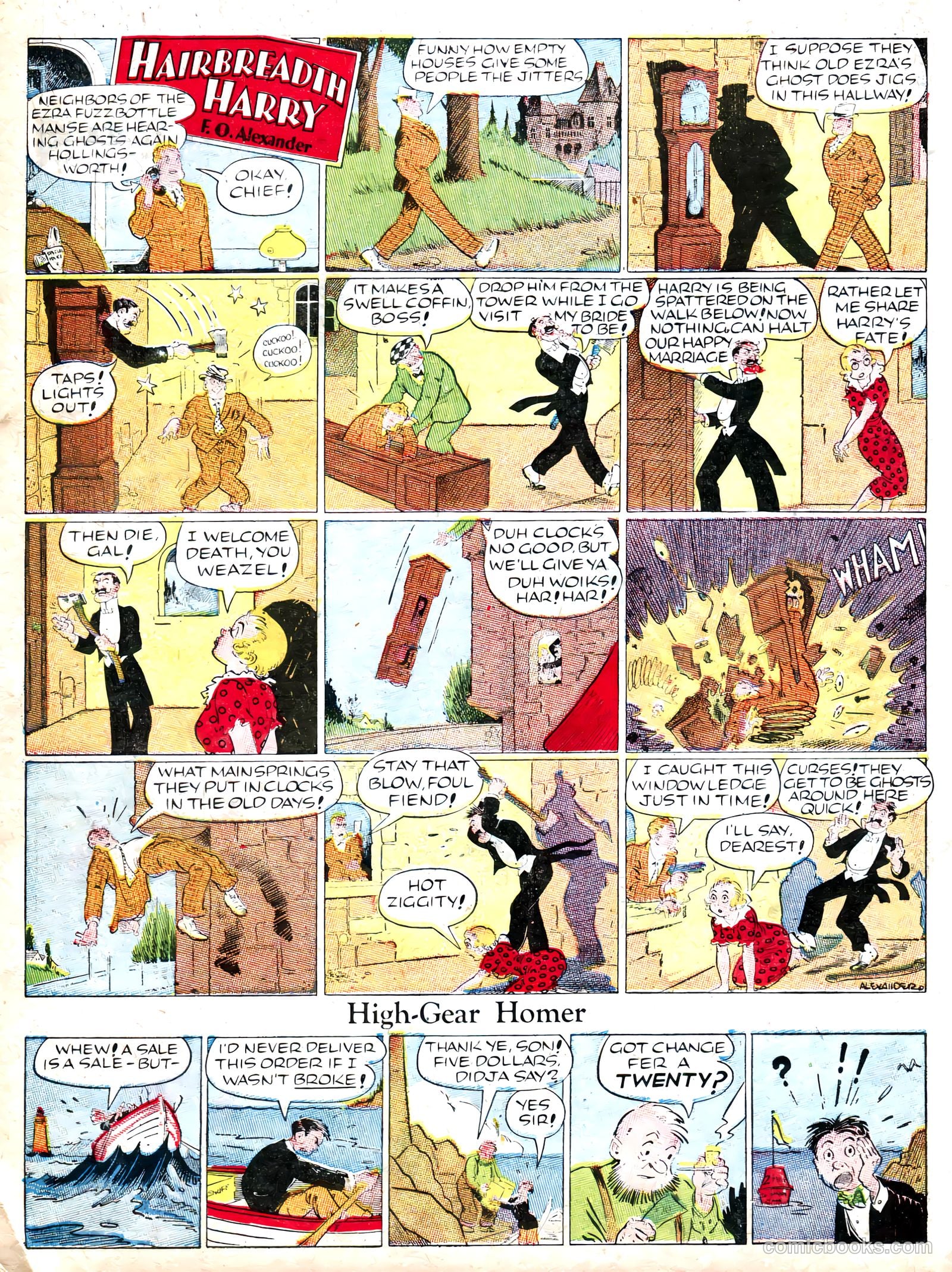 Famous Funnies #58 — page 16 of 64