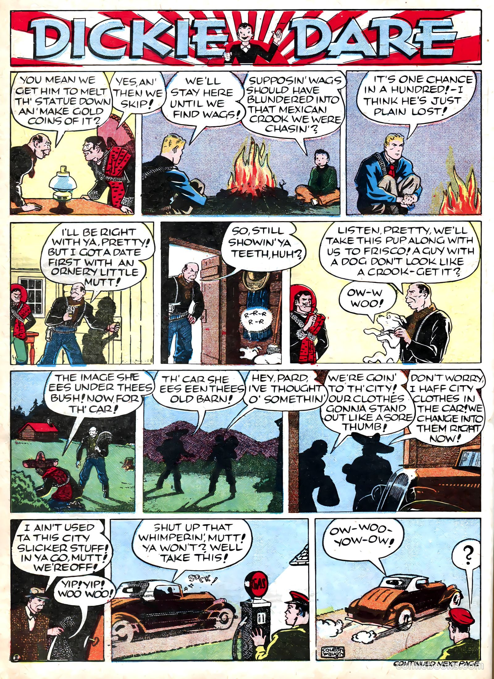 Famous Funnies #58 — page 22 of 64