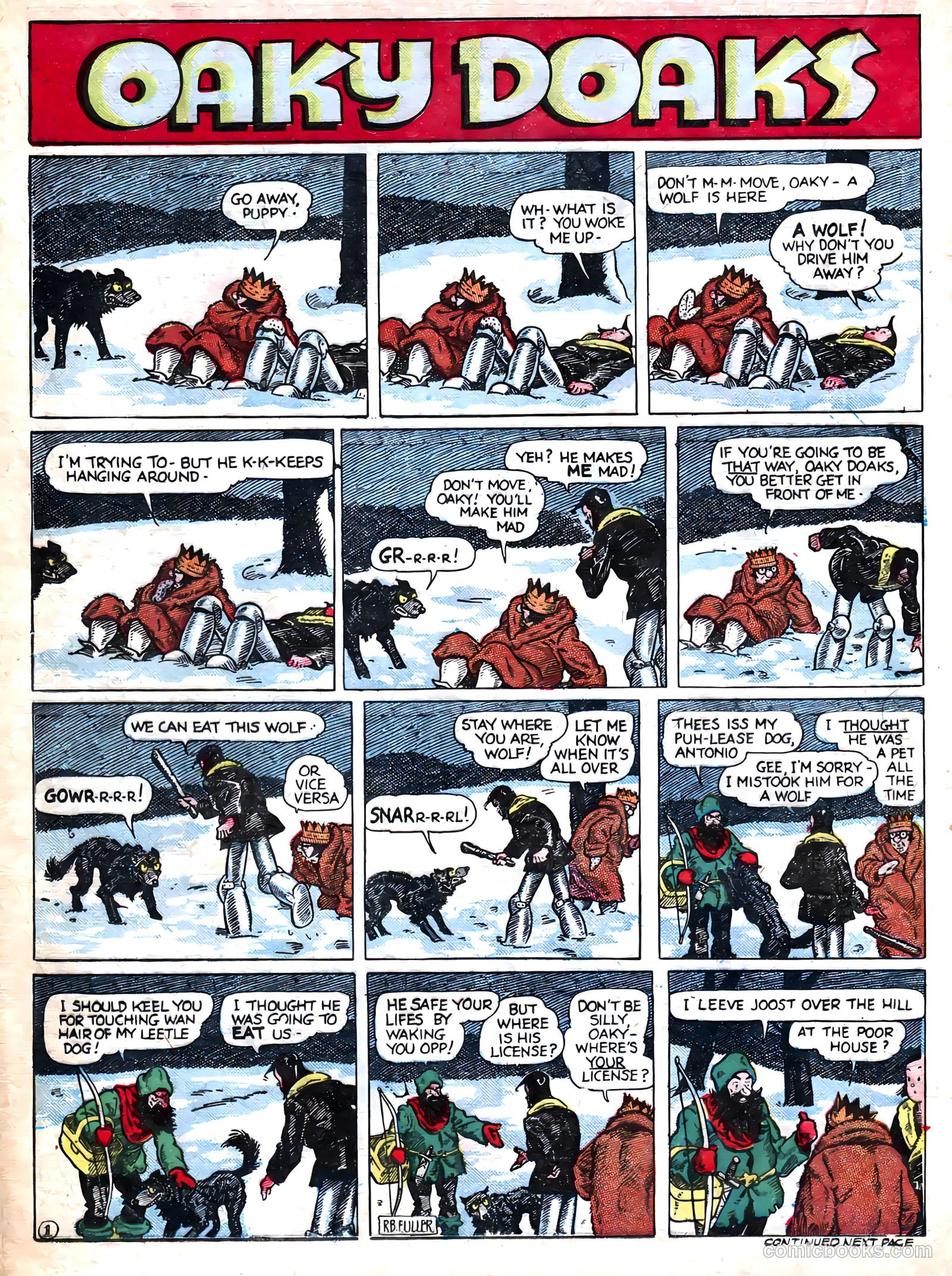 Famous Funnies #58 — page 34 of 64