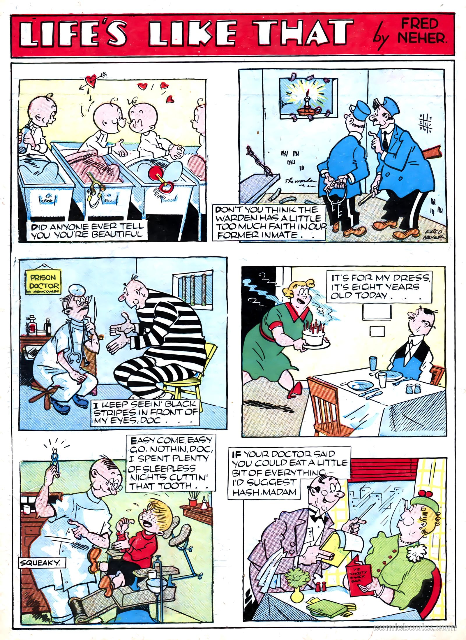 Famous Funnies #58 — page 54 of 64