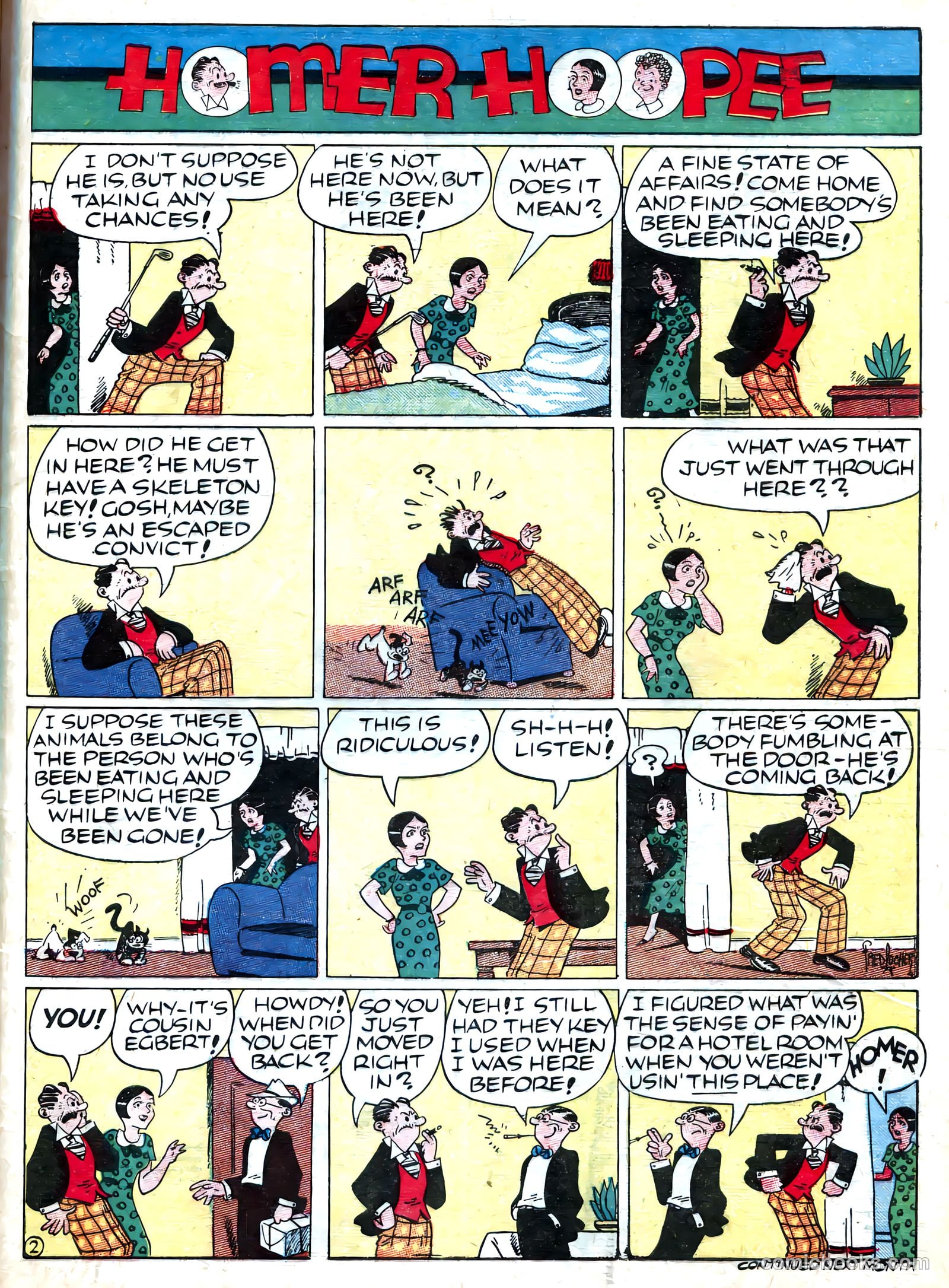 Famous Funnies #58 — page 59 of 64