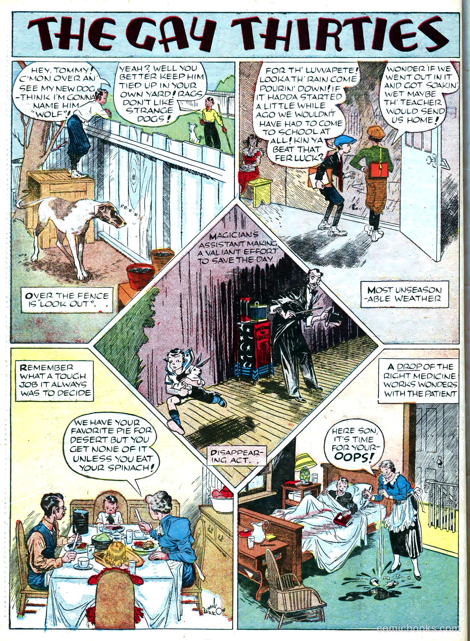 Famous Funnies #58 — page 60 of 64