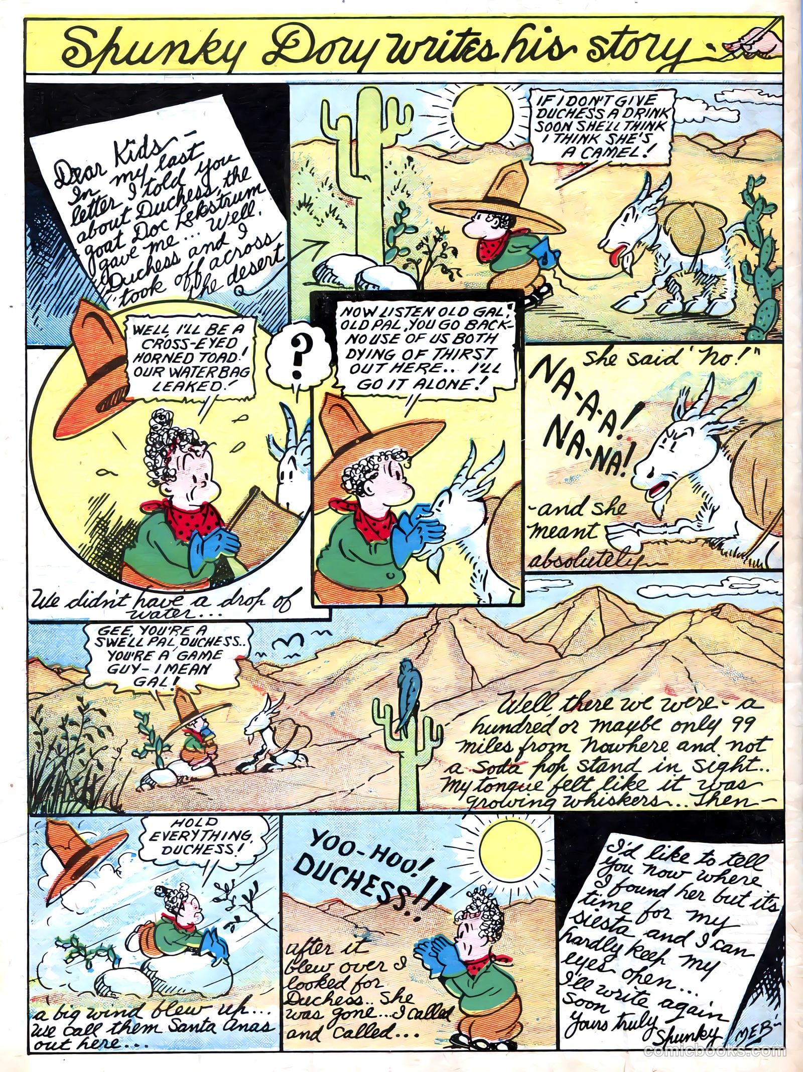 Famous Funnies #58 — page 62 of 64