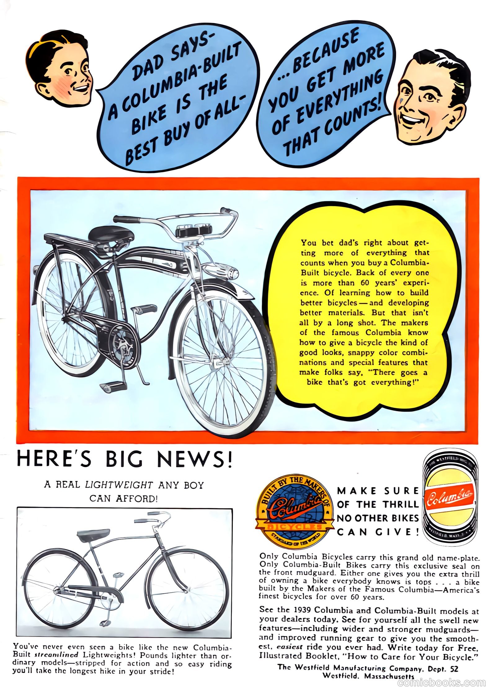 Famous Funnies #58 — page 63 of 64