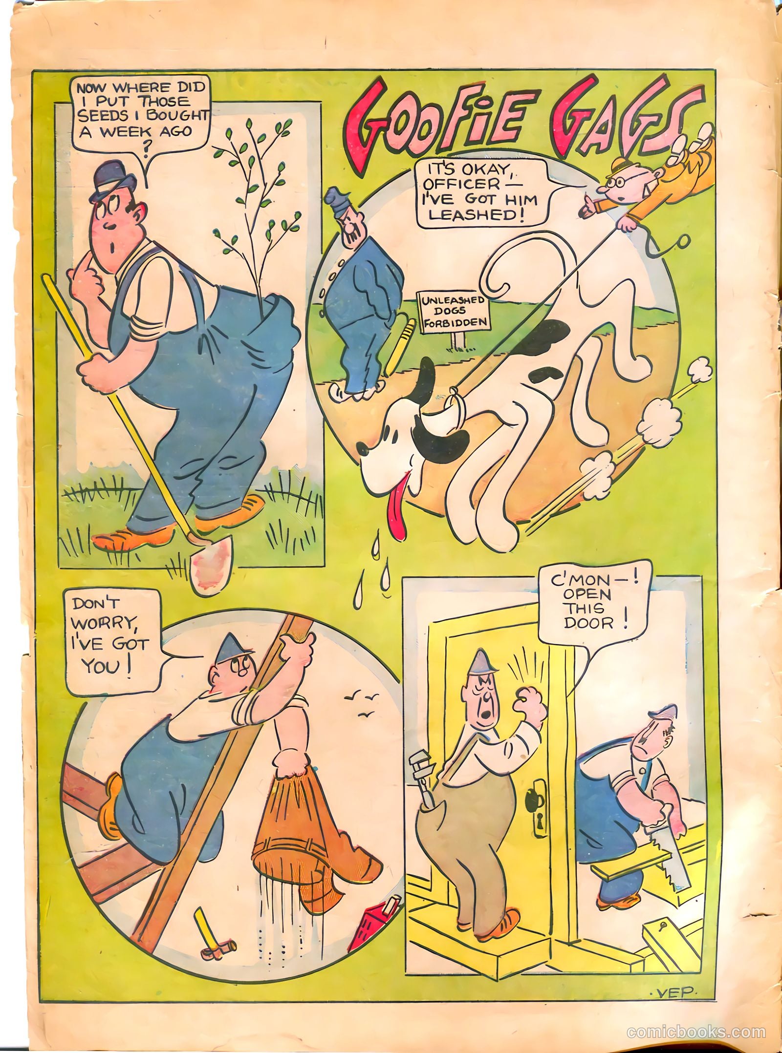 Famous Funnies #59 — page 4 of 63