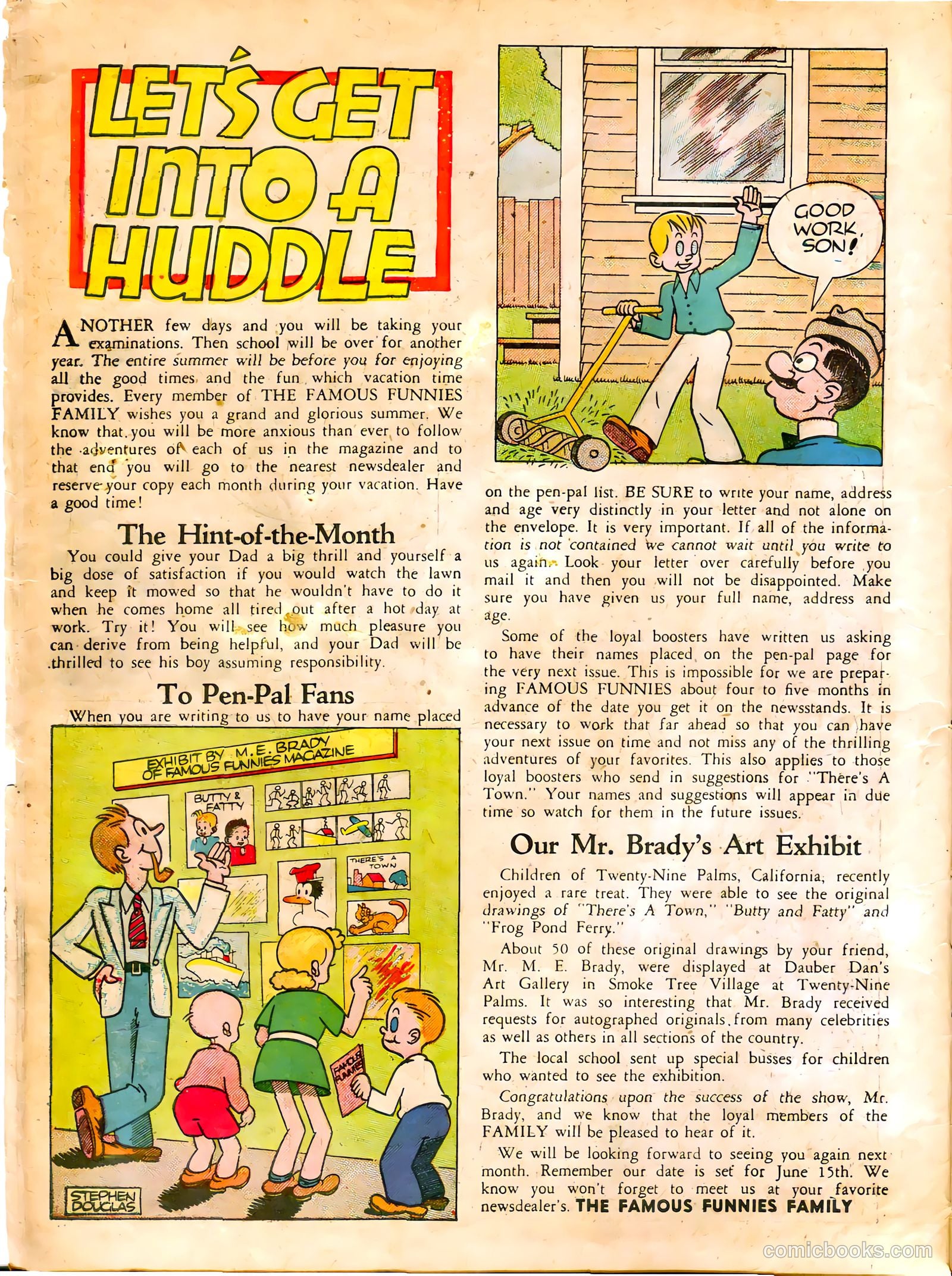 Famous Funnies #59 — page 10 of 63
