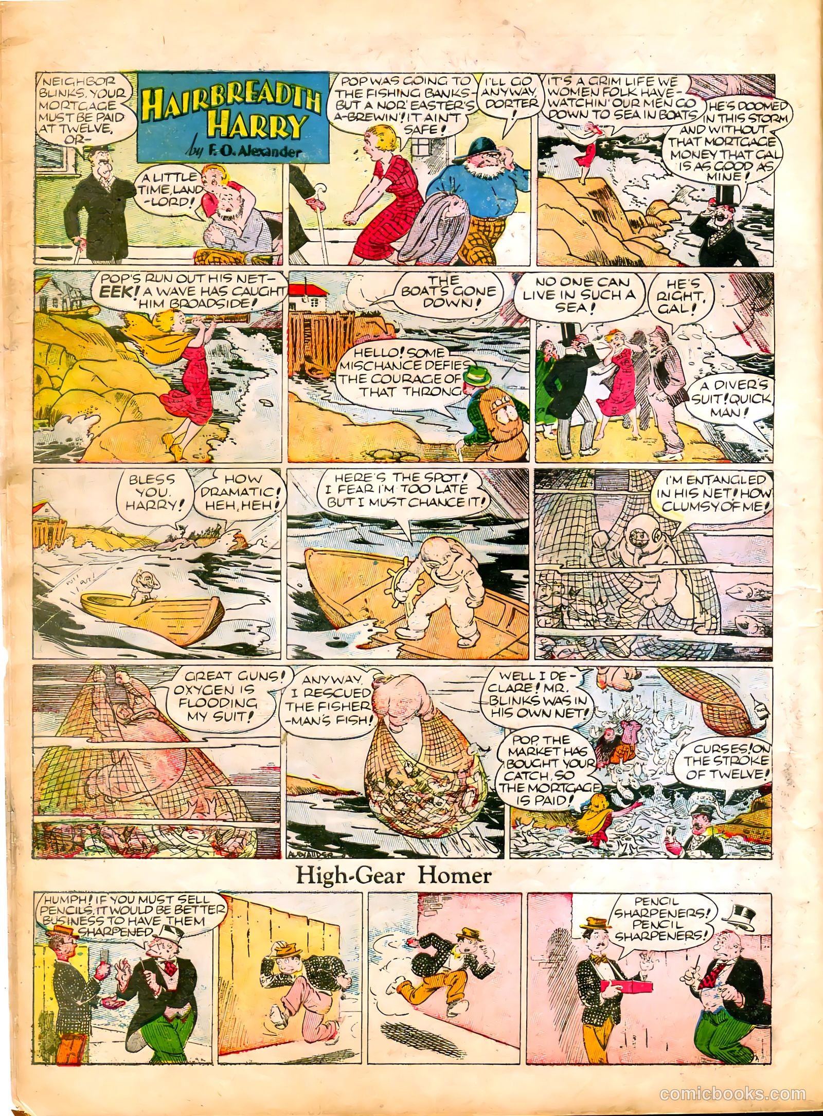 Famous Funnies #59 — page 16 of 63