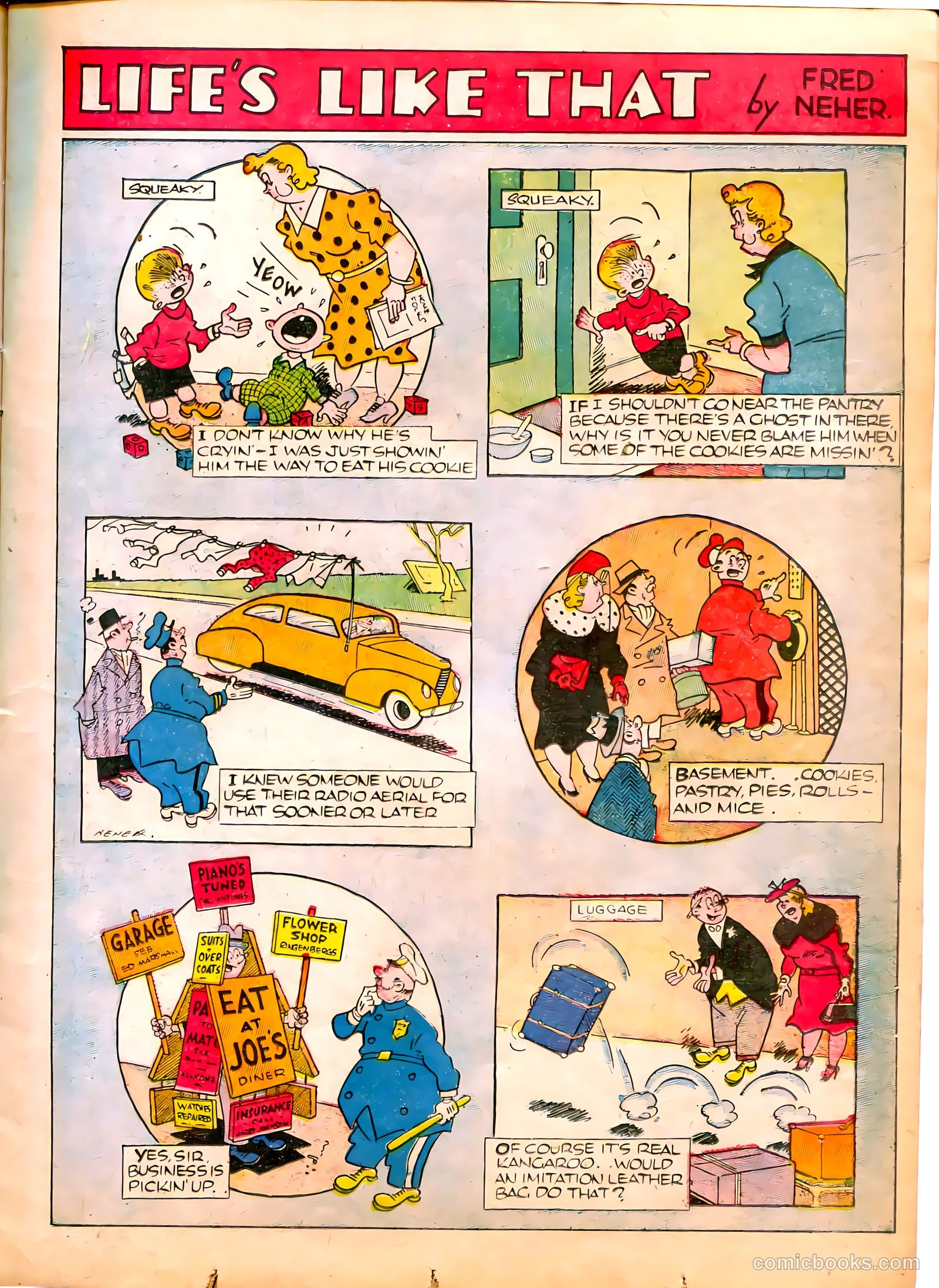 Famous Funnies #59 — page 17 of 63
