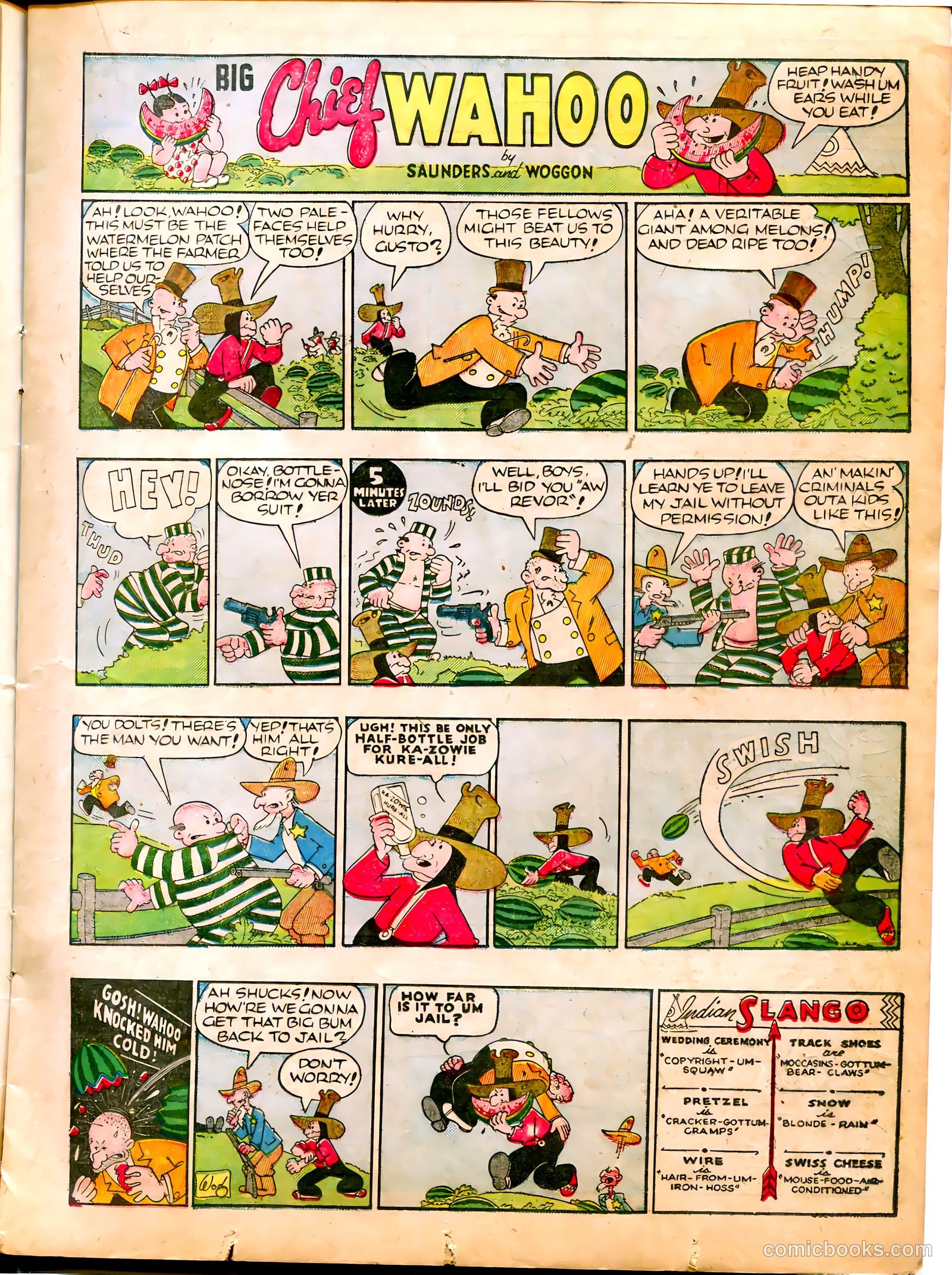 Famous Funnies #59 — page 21 of 63