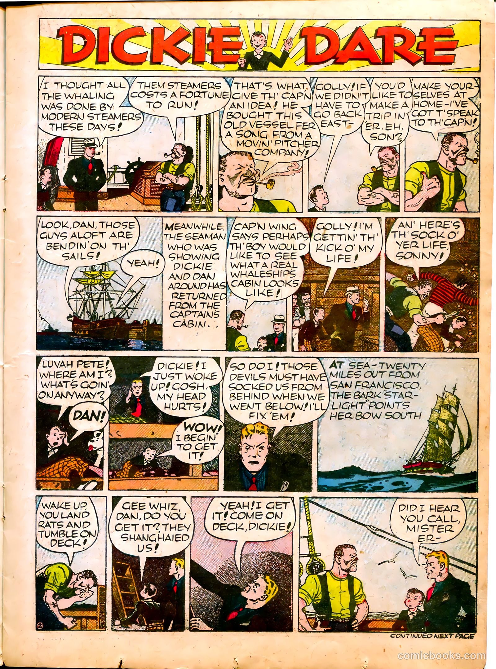 Famous Funnies #59 — page 23 of 63
