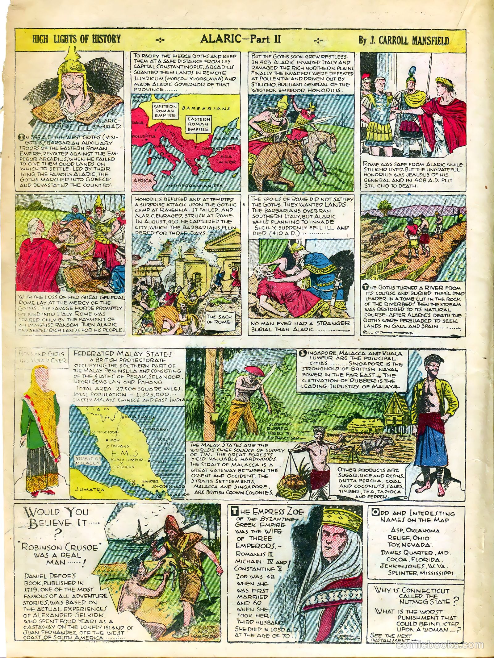 Famous Funnies #59 — page 28 of 63