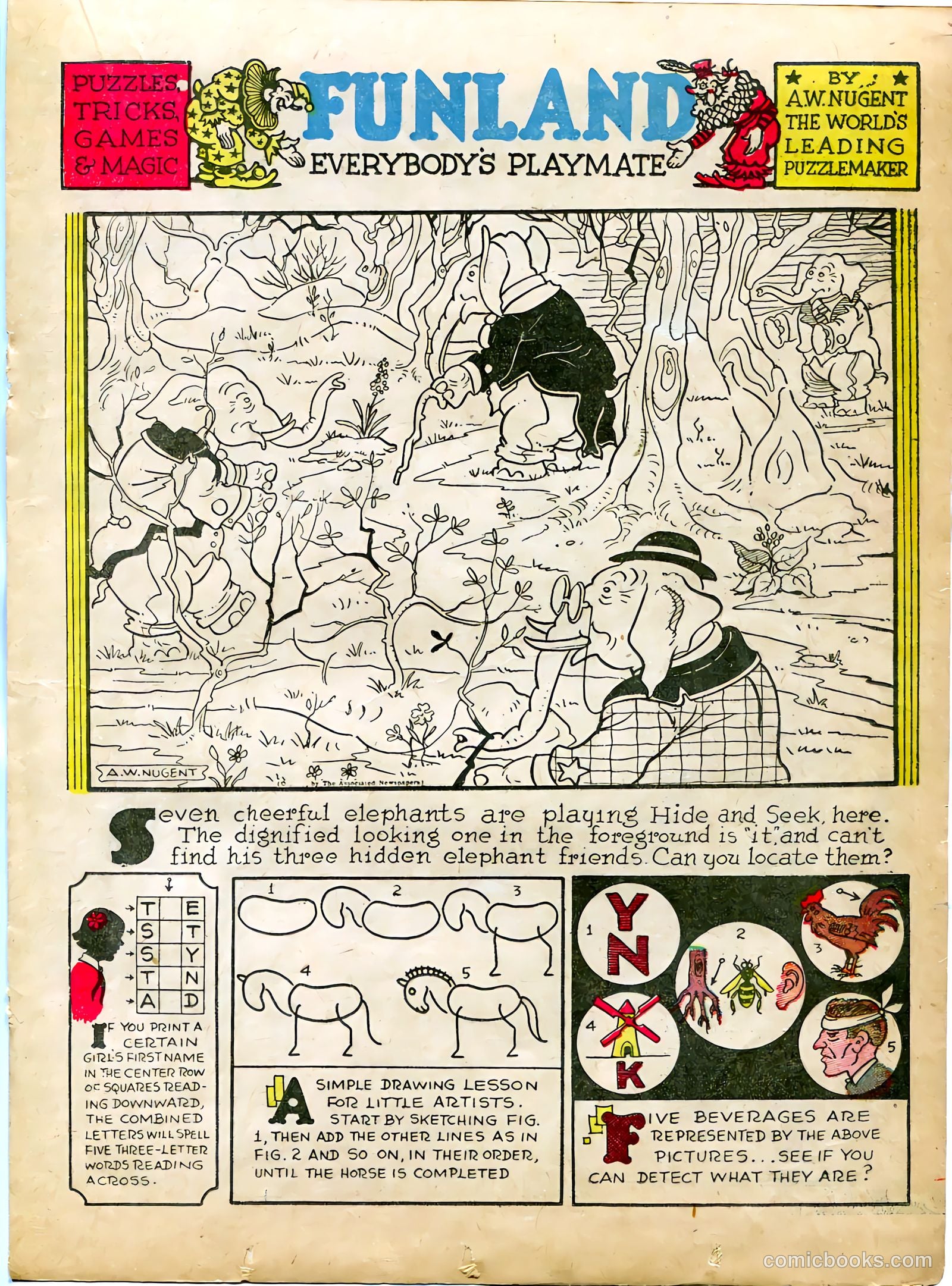Famous Funnies #59 — page 29 of 63