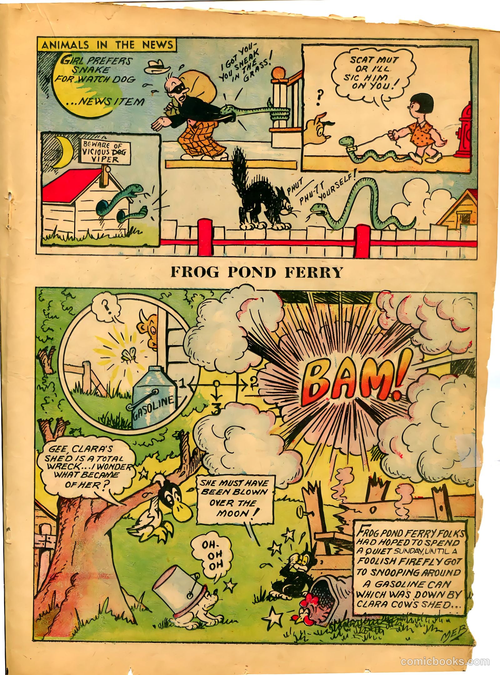 Famous Funnies #59 — page 32 of 63
