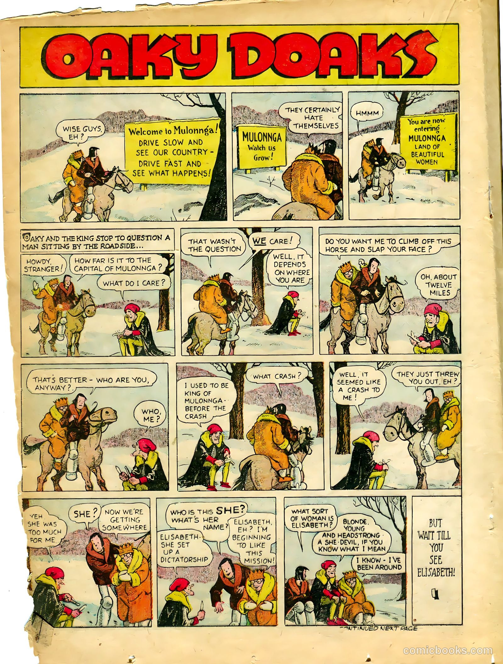 Famous Funnies #59 — page 33 of 63