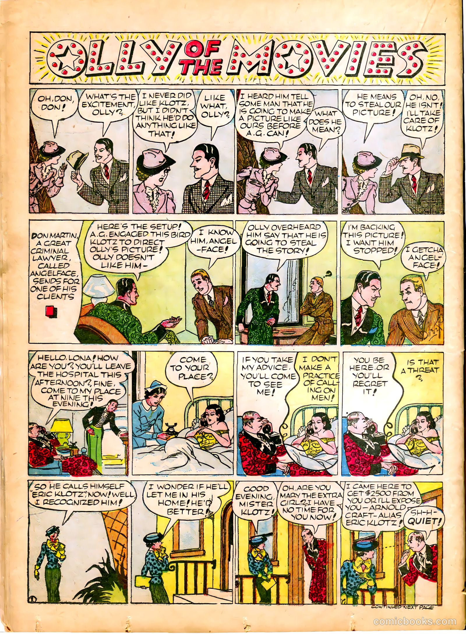 Famous Funnies #59 — page 39 of 63