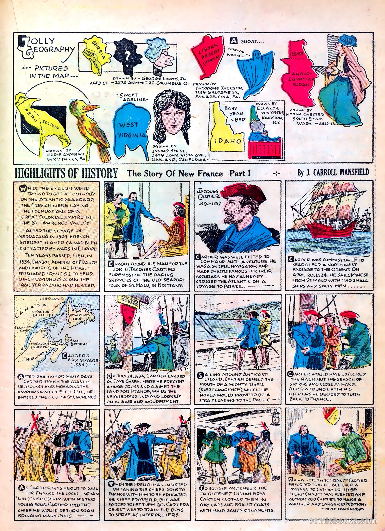 Famous Funnies #6 — page 41 of 64