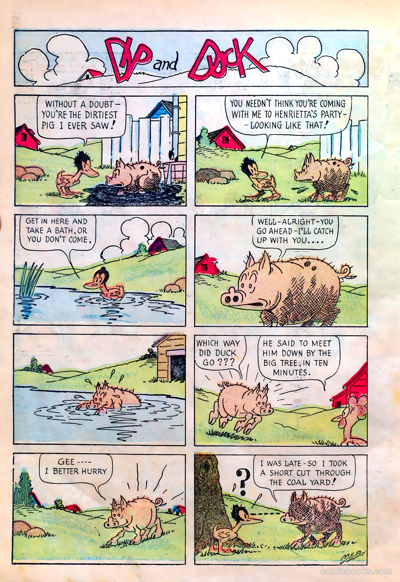 Famous Funnies #6 — page 54 of 64