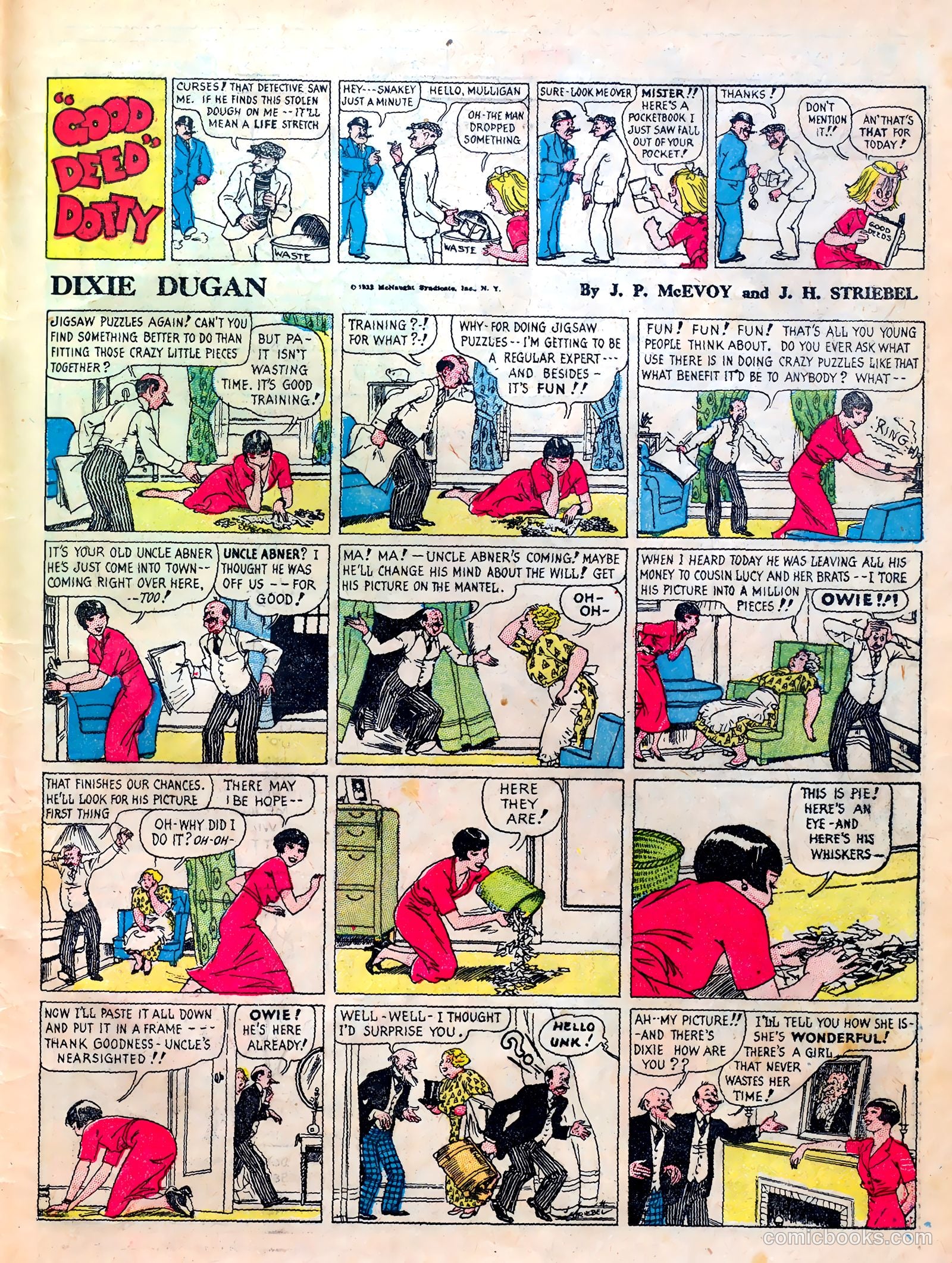 Famous Funnies #6 — page 57 of 64