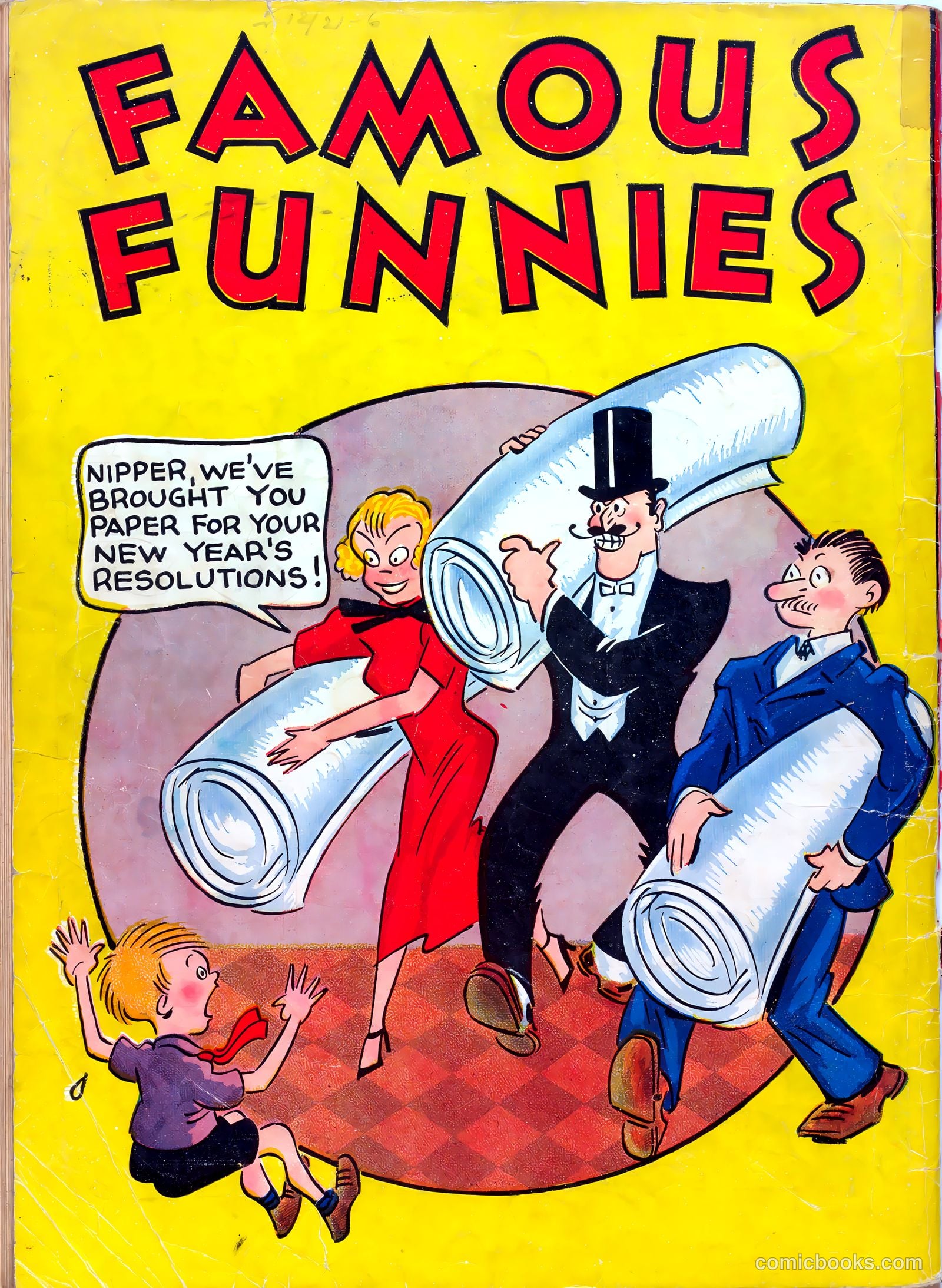 Famous Funnies #6 — page 64 of 64