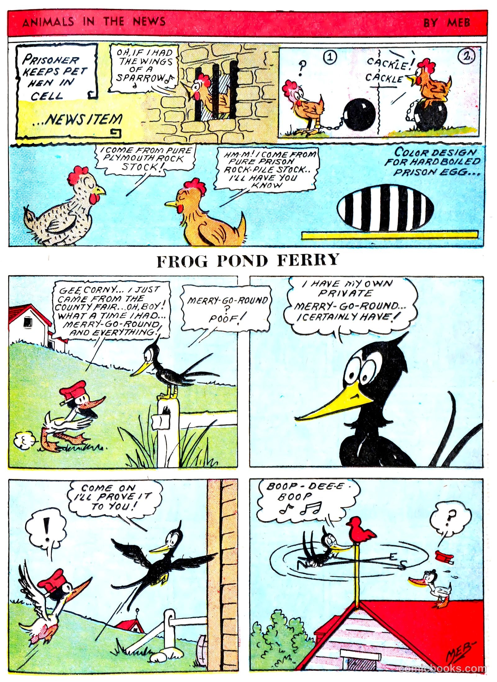 Famous Funnies #60 — page 32 of 62