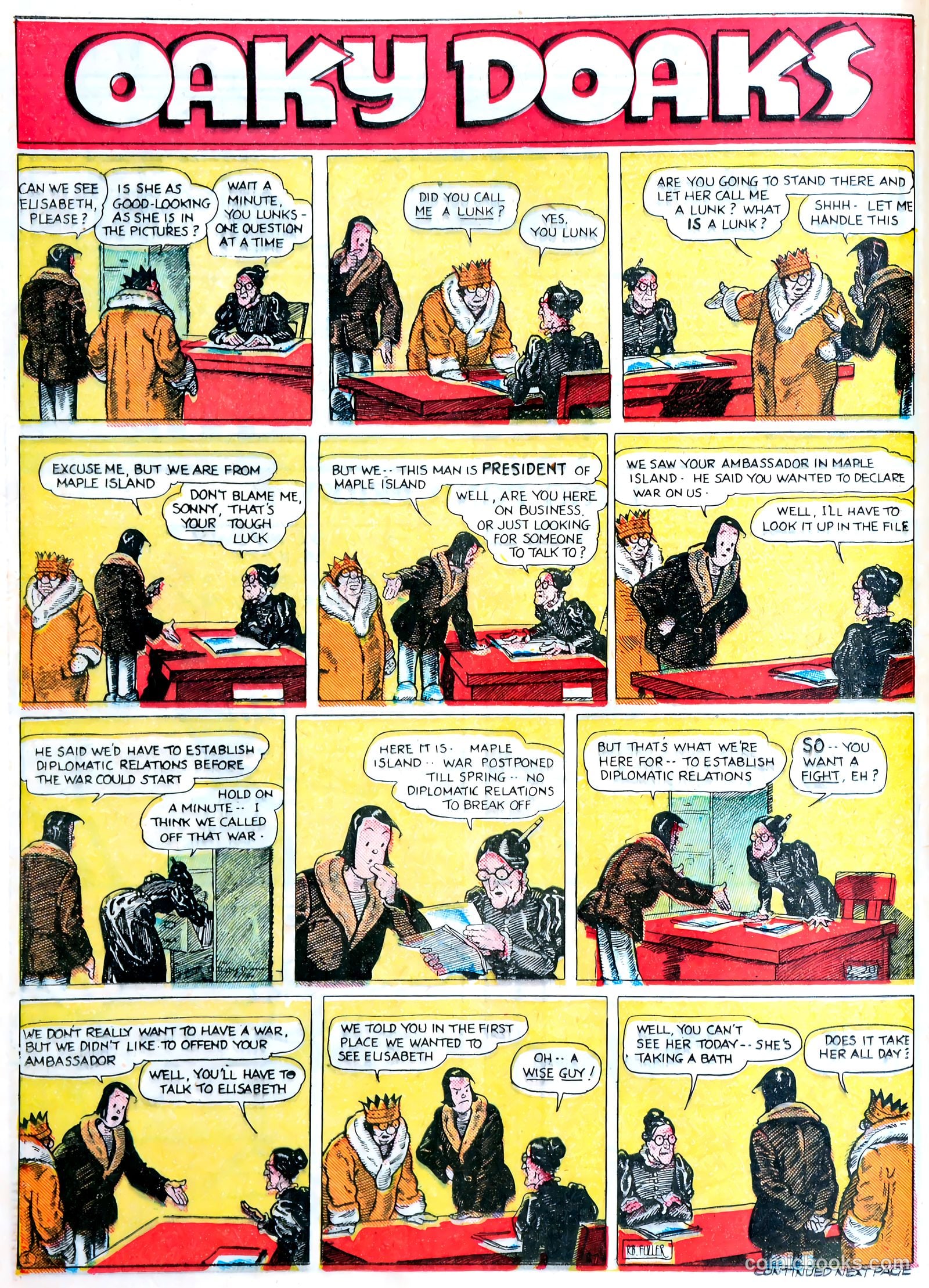 Famous Funnies #60 — page 33 of 62