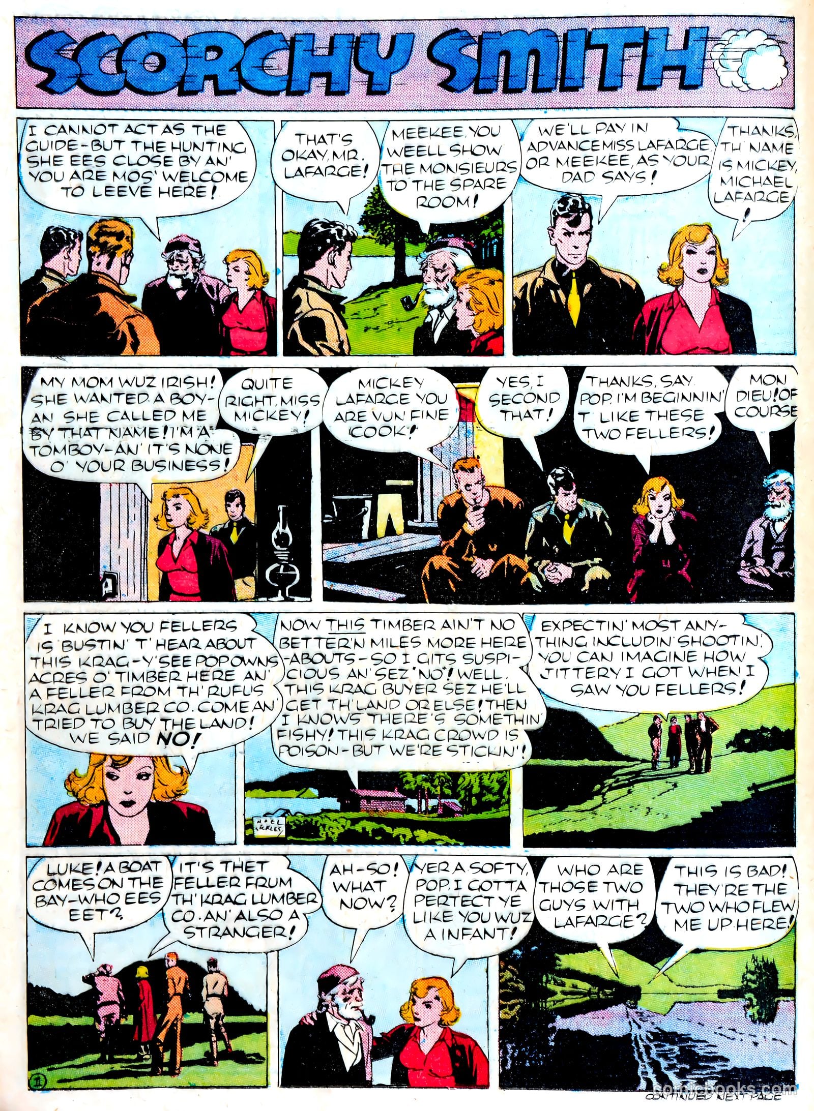 Famous Funnies #60 — page 41 of 62
