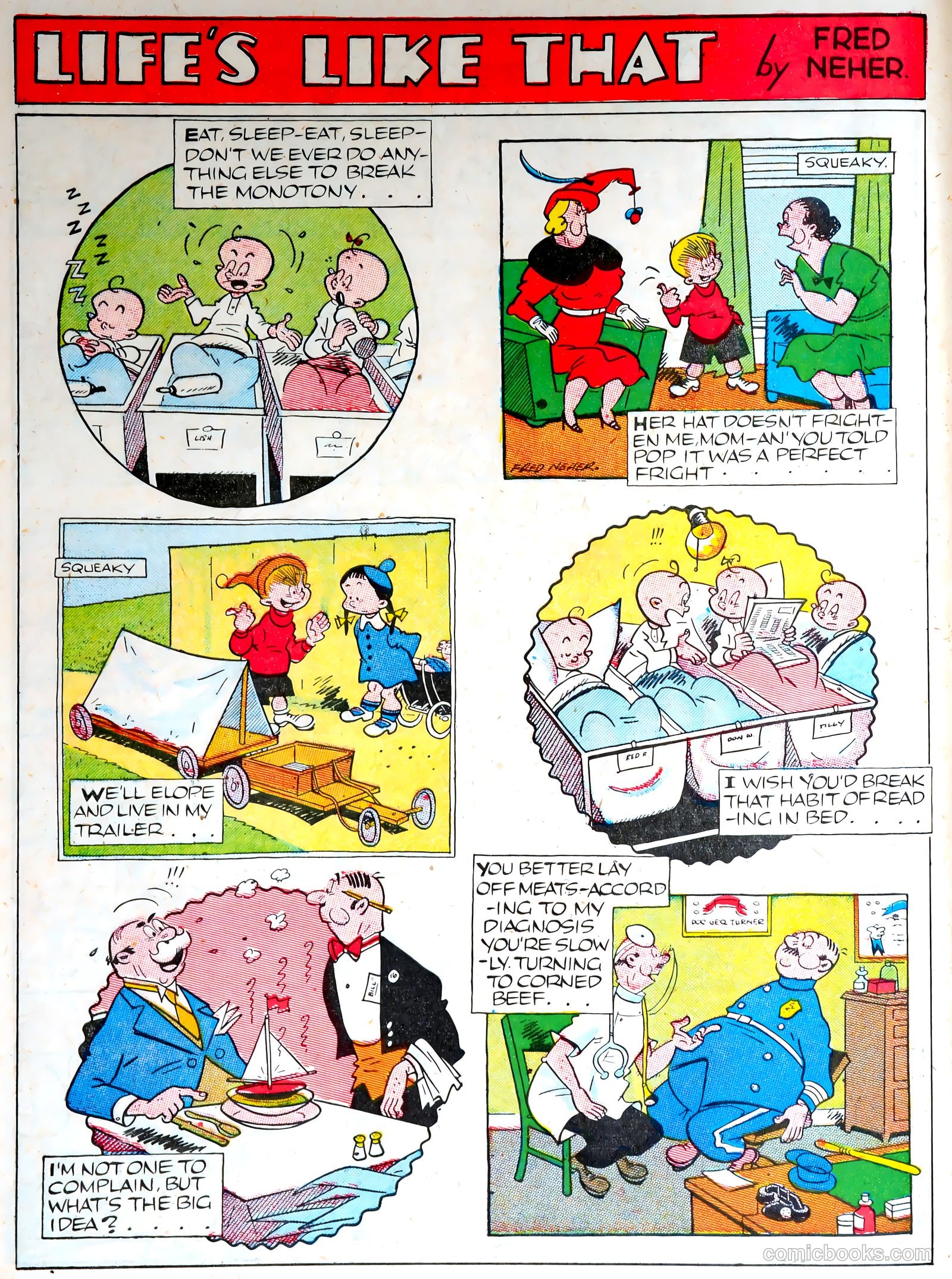 Famous Funnies #60 — page 53 of 62