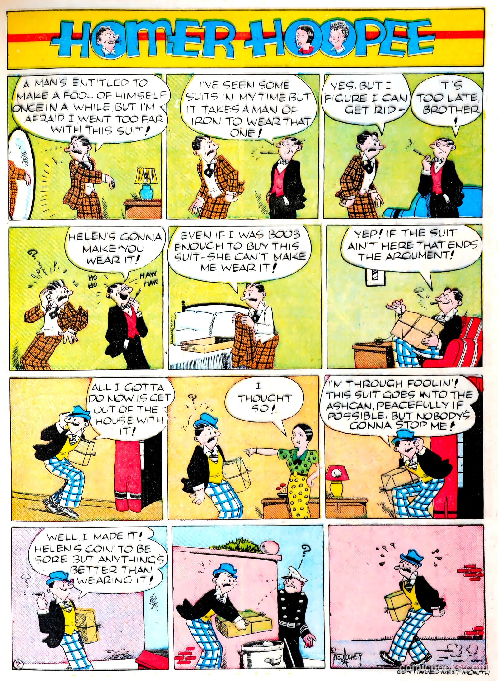 Famous Funnies #60 — page 57 of 62