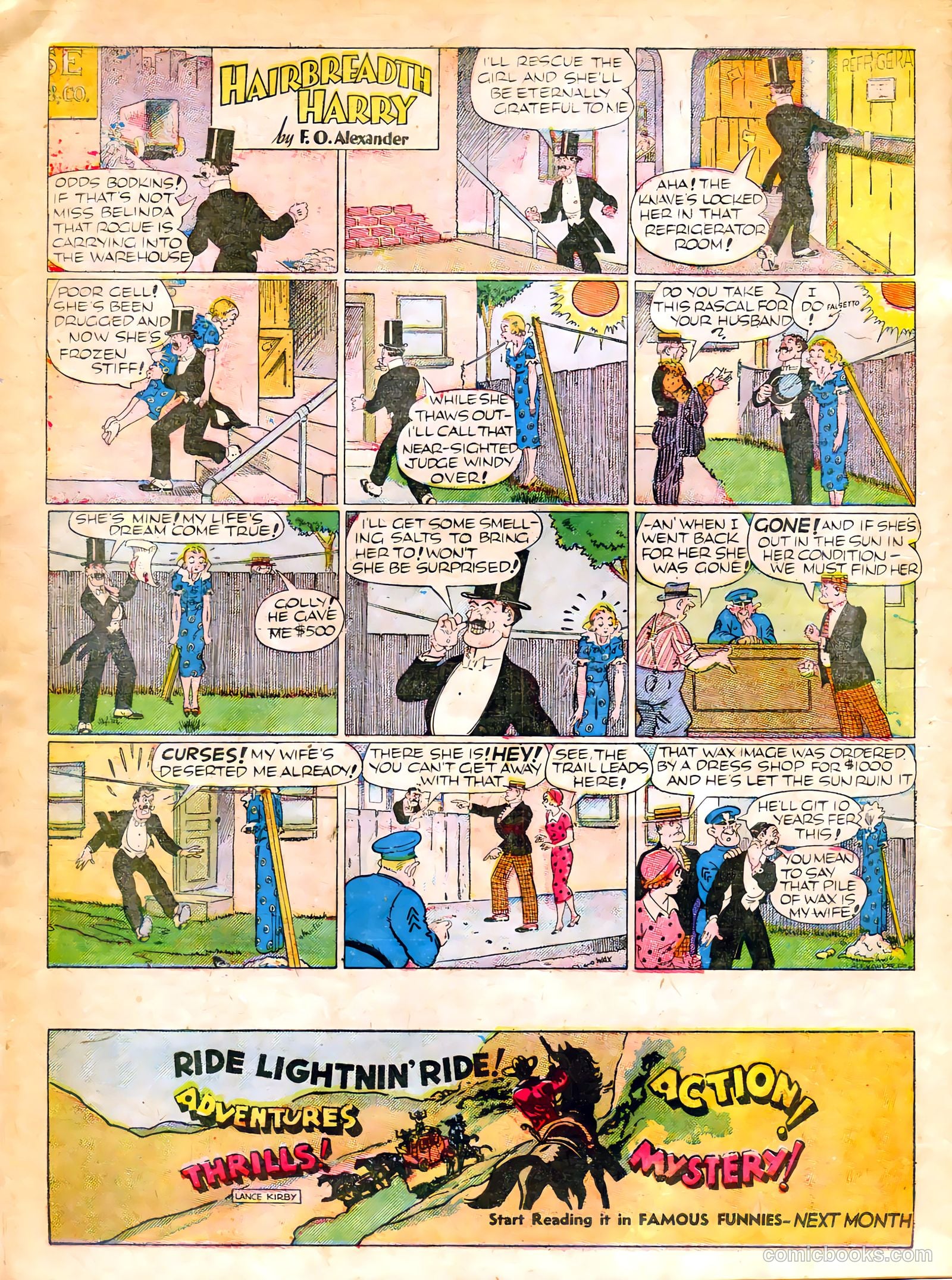 Famous Funnies #61 — page 16 of 64
