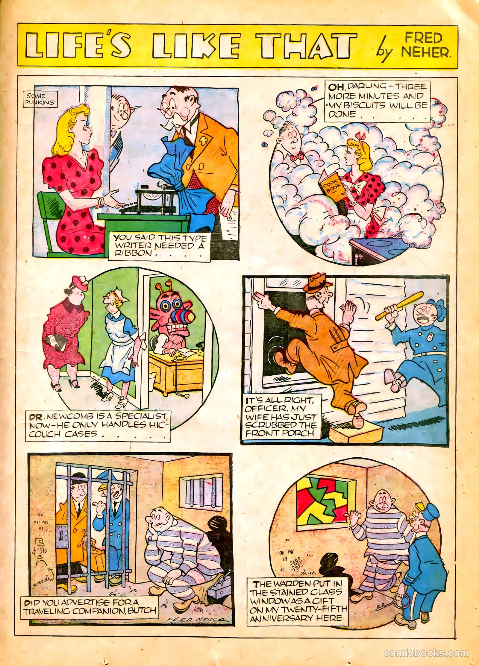 Famous Funnies #61 — page 17 of 64