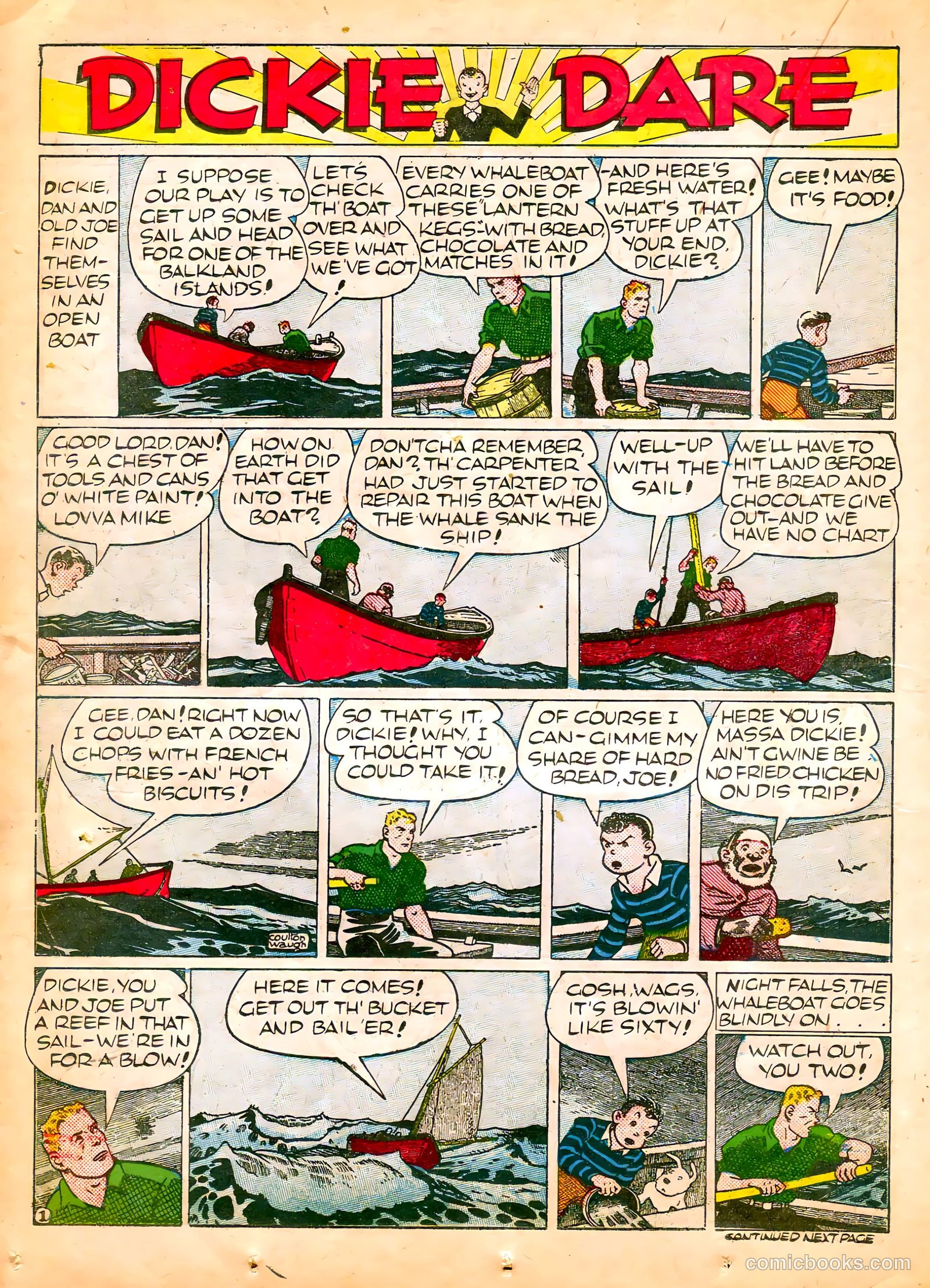 Famous Funnies #61 — page 22 of 64