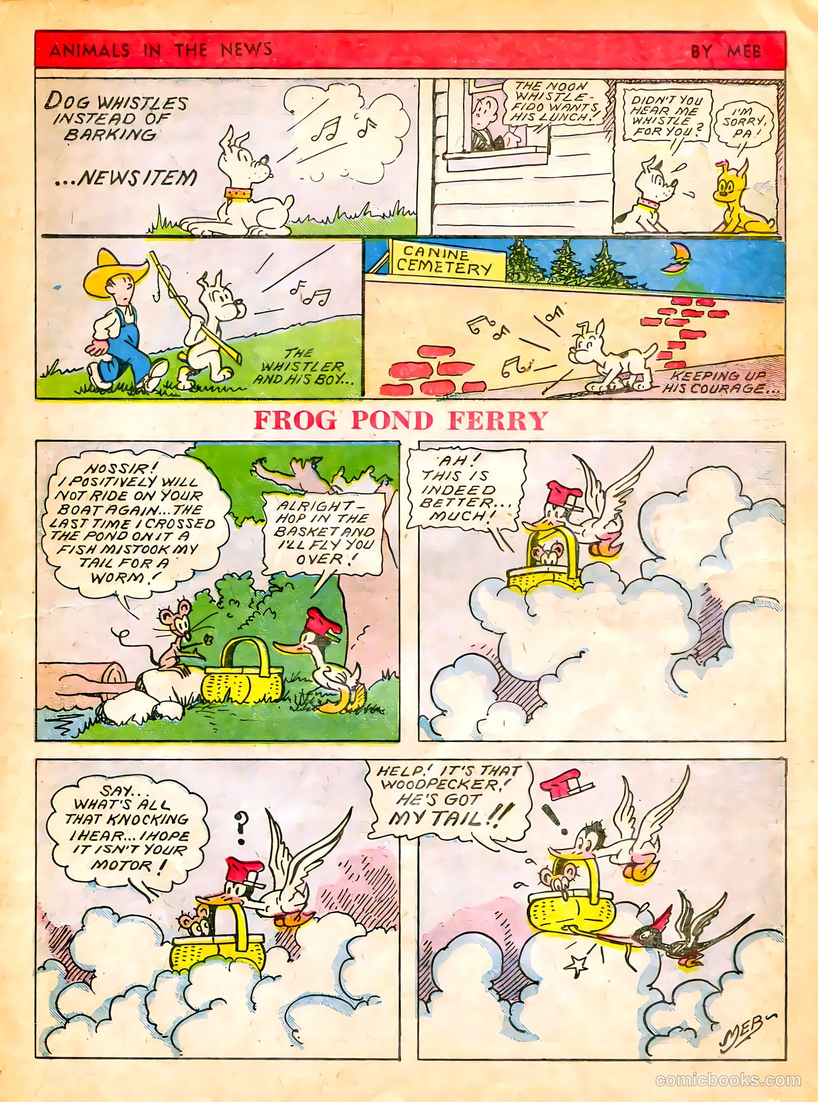 Famous Funnies #61 — page 33 of 64