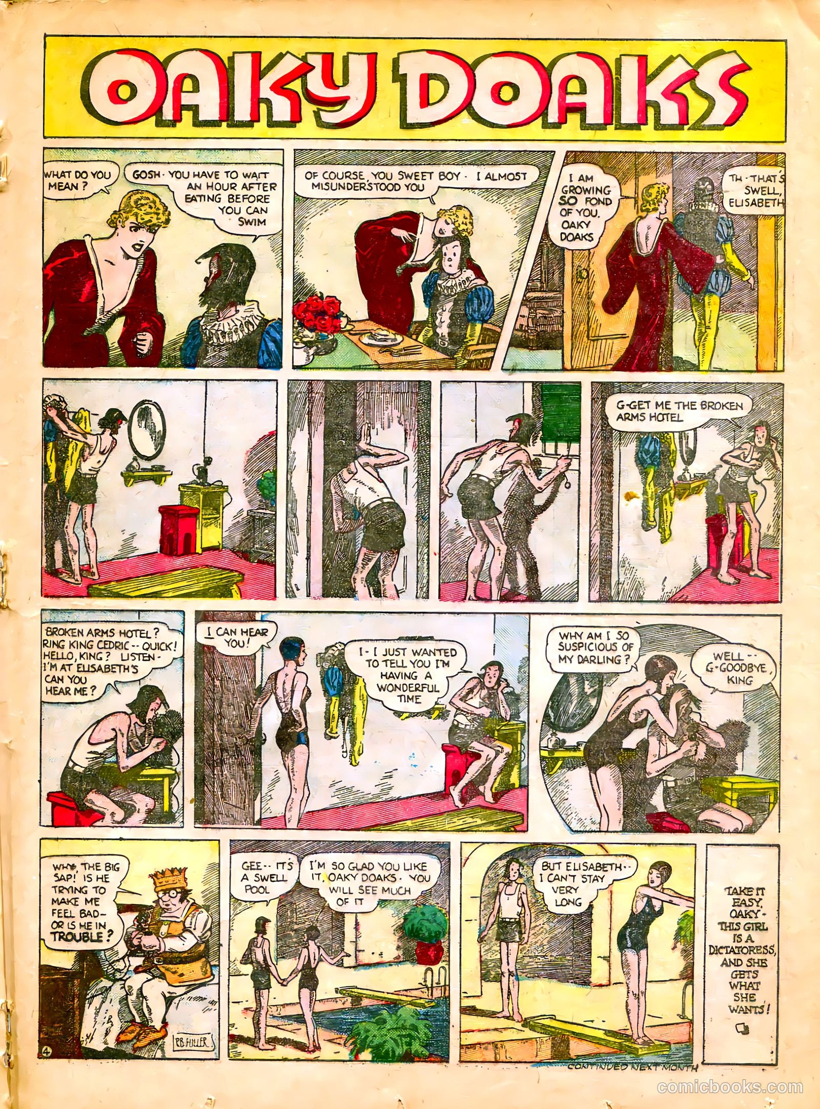 Famous Funnies #61 — page 37 of 64